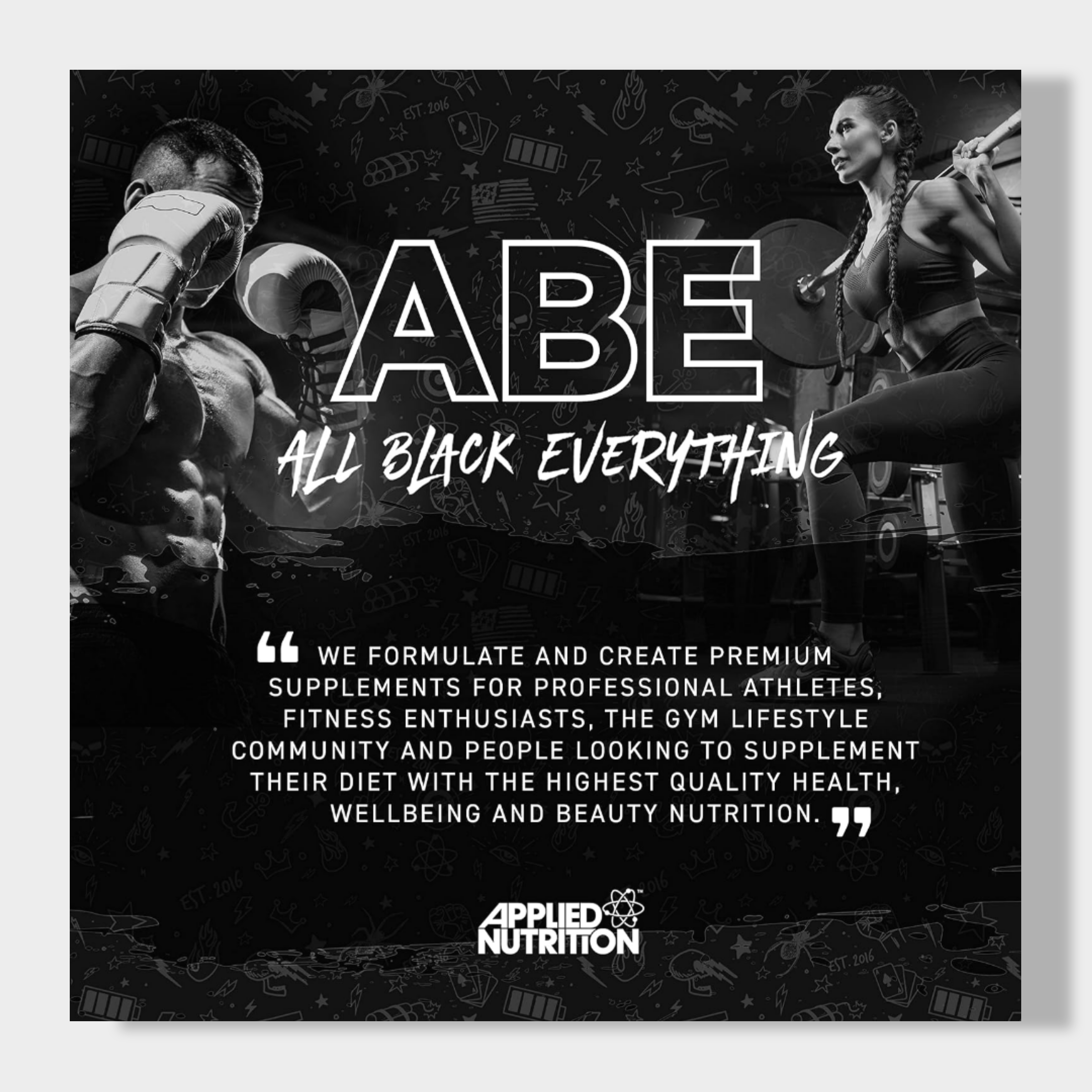 ABE - All Black Everything Pre-Workout | 375g