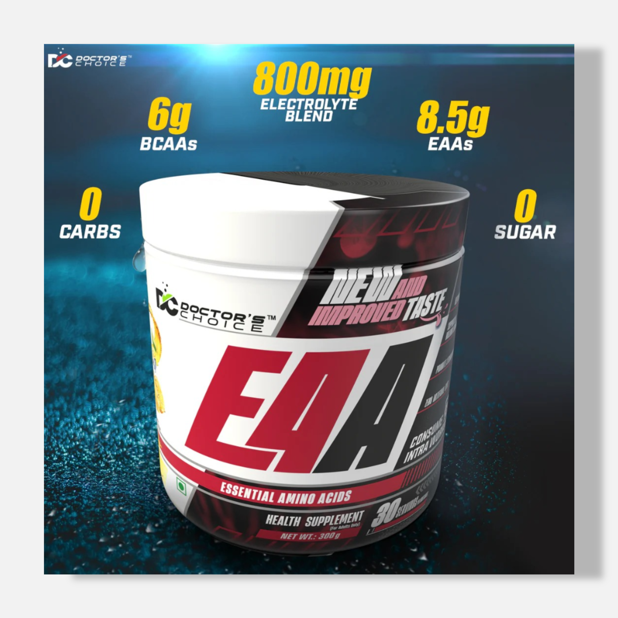 Doctor’s Choice (DC) EAA Essential Amino Acids | 300g