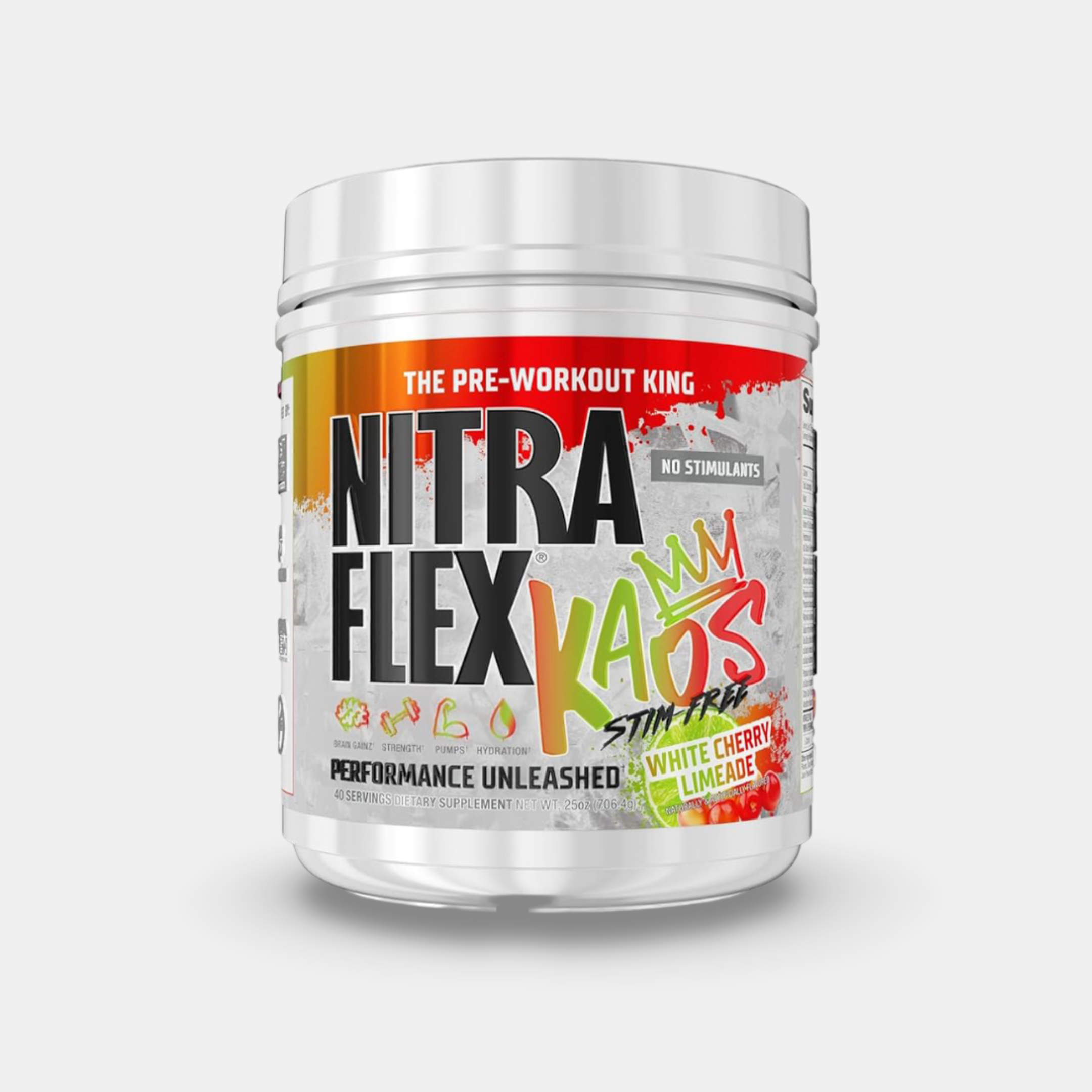 GAT SPORT Nitraflex KAOS Stimulant Free Pre-Workout | 699g