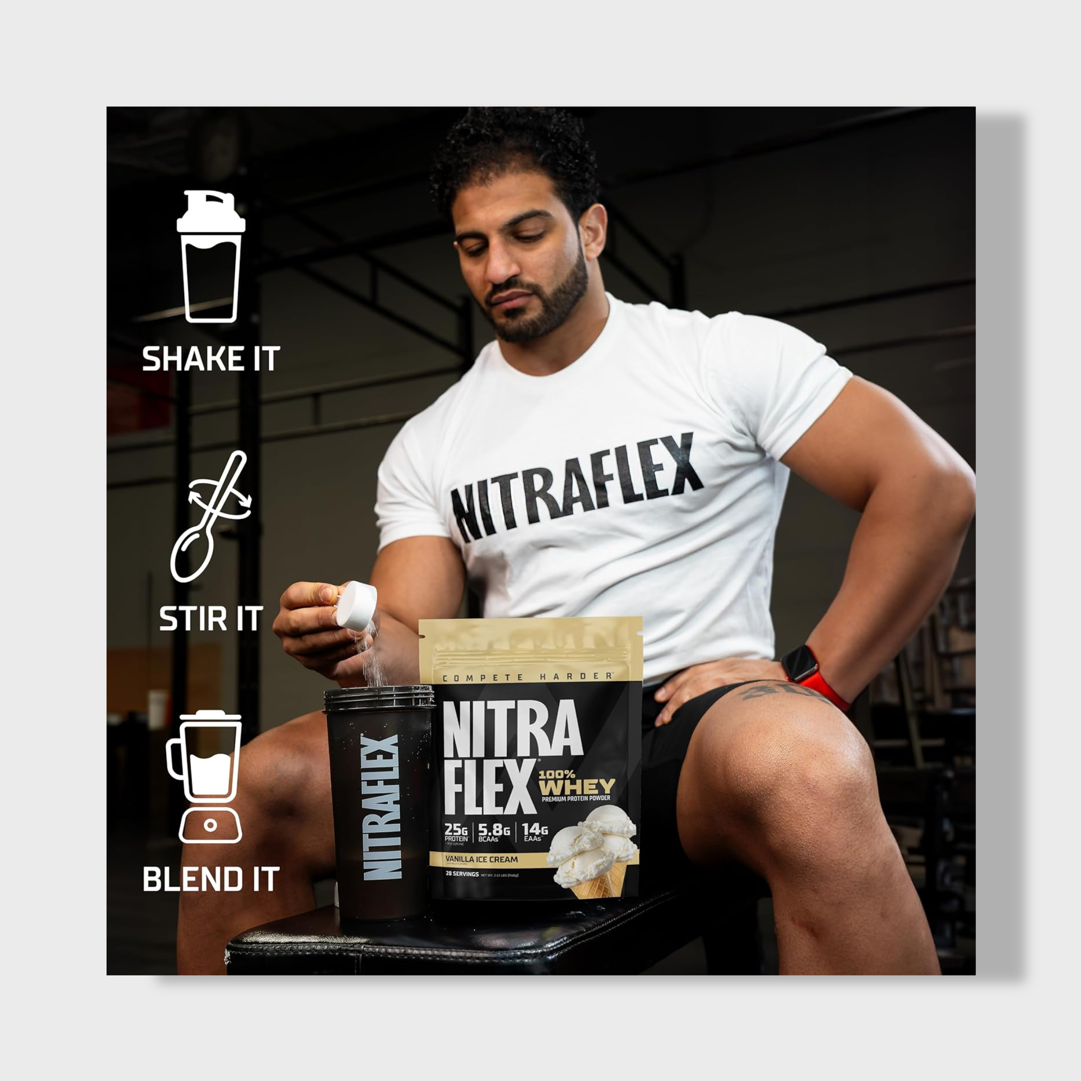 GAT SPORT Nitraflex Whey Protein | 2lbs