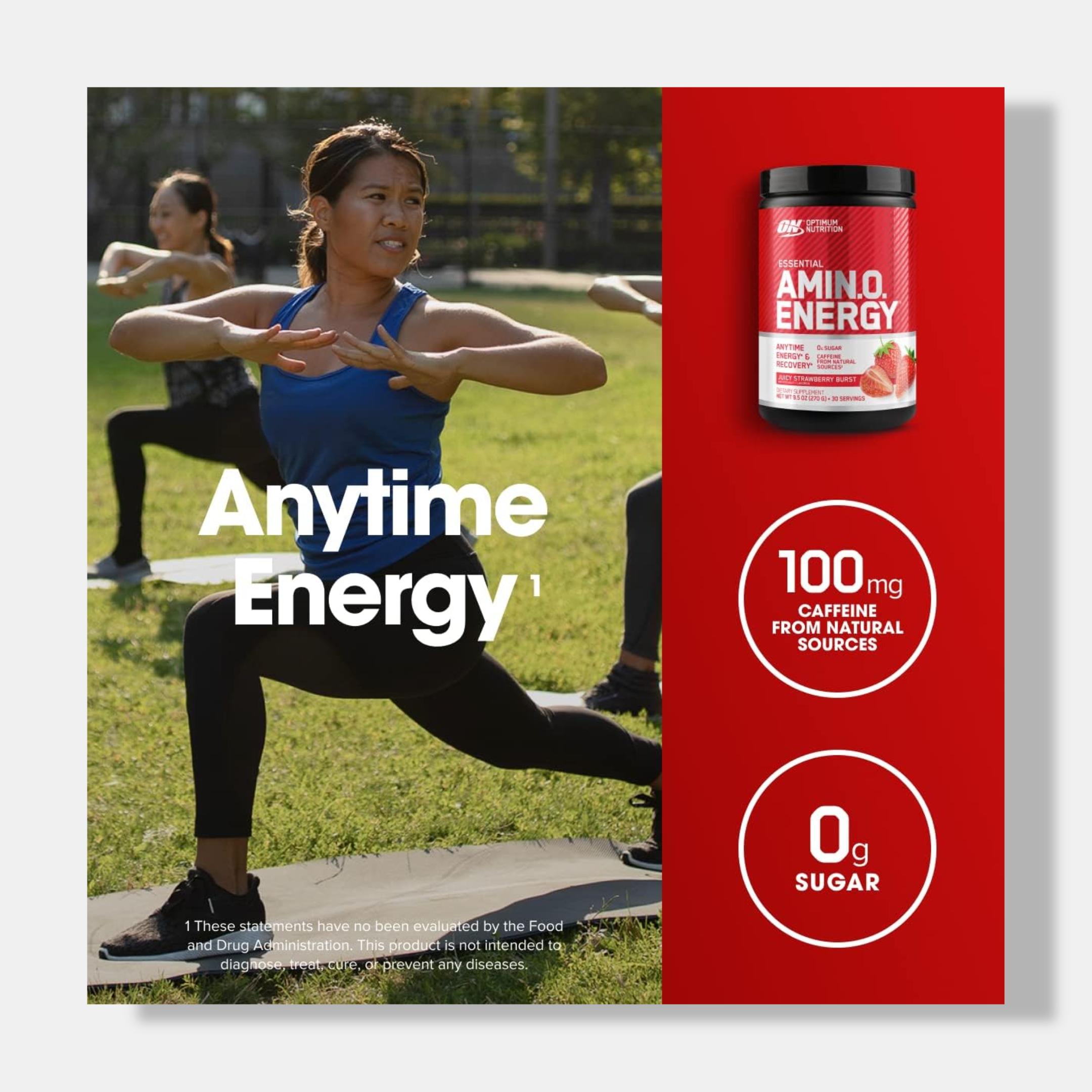 Optimum Nutrition (ON) Amino Energy | Made In USA | 270g