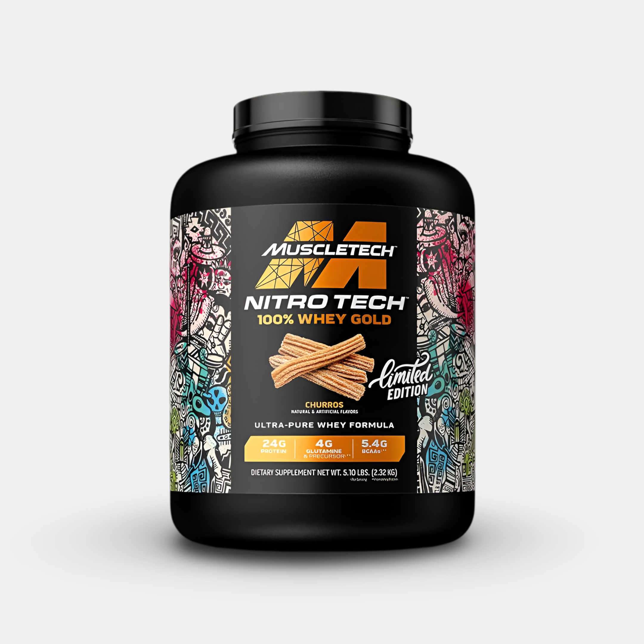 MuscleTech Nitrotech 100% Whey Gold | 5.10 lbs | Made In USA