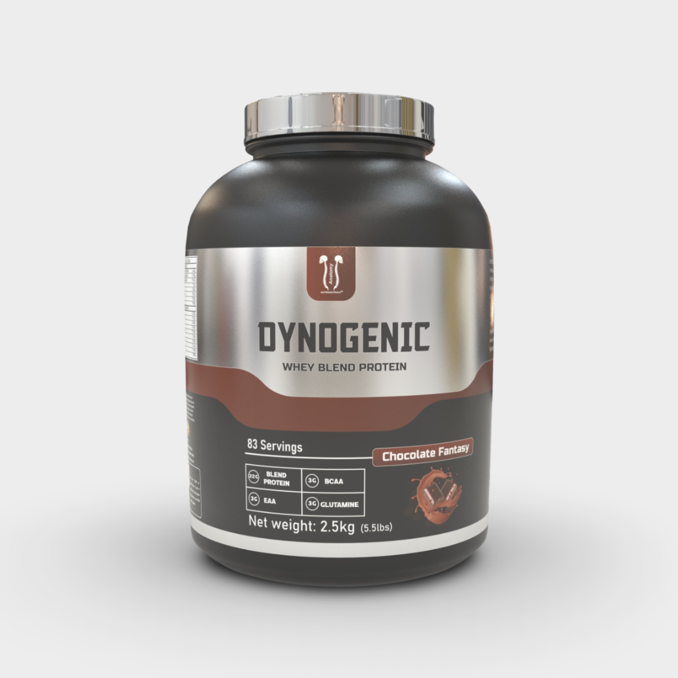 Anatomy Dynogenic Whey Blend Protein | 5.5lbs | FREE ADVANCED GH