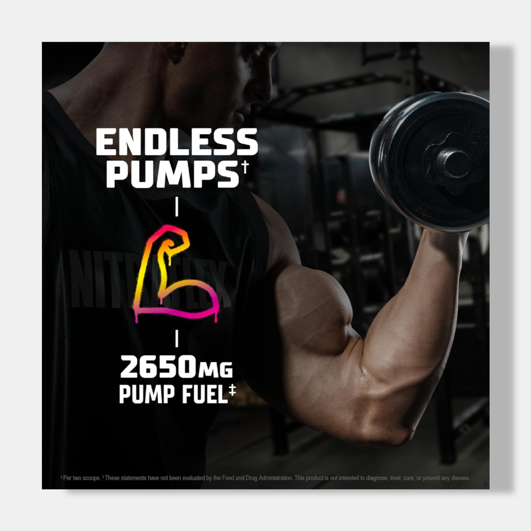 GAT SPORT Nitraflex KAOS Stimulant Free Pre-Workout | 699g