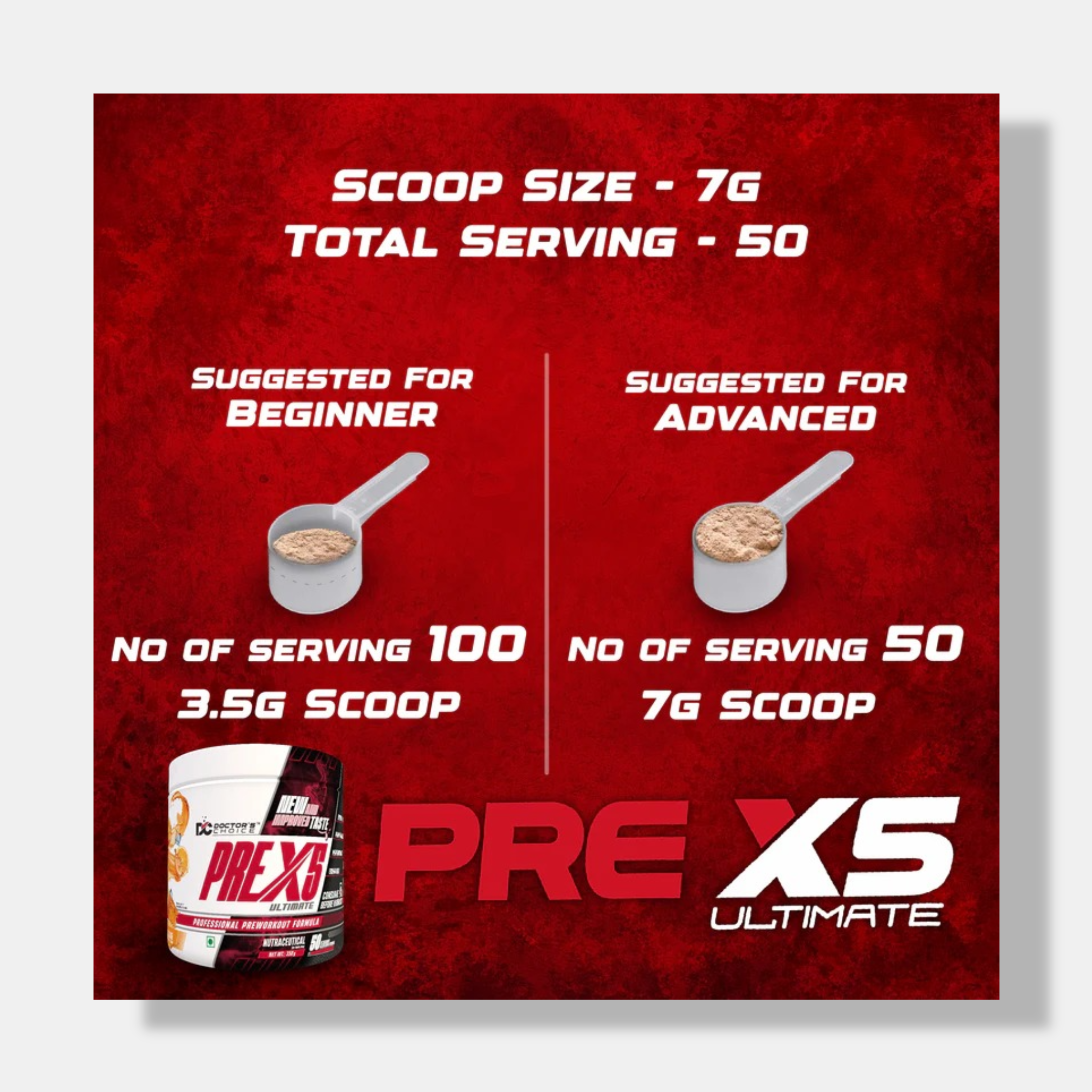 Doctor choice PRE X5 | 350g