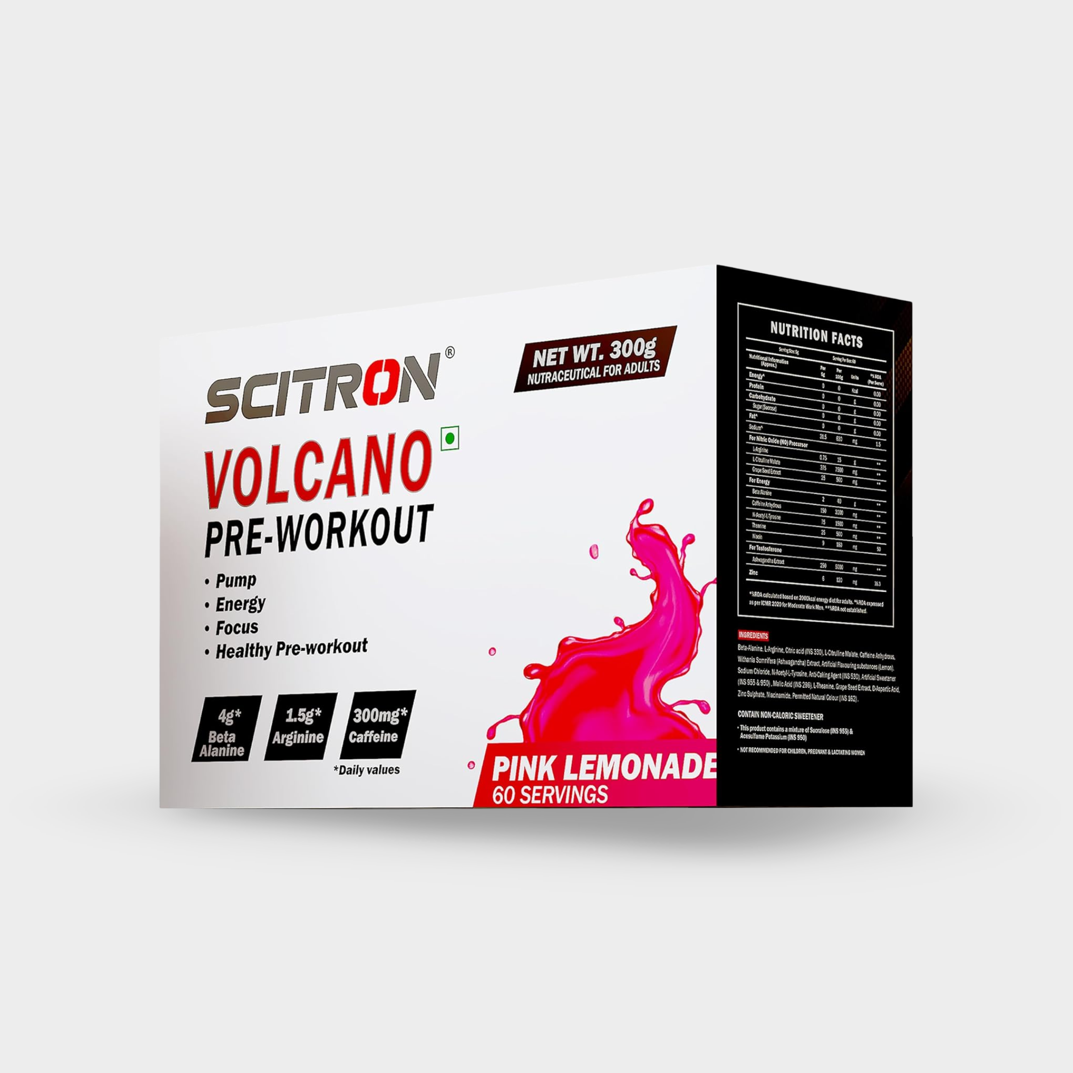 Scitron Volcano Pre-Workout | 300g