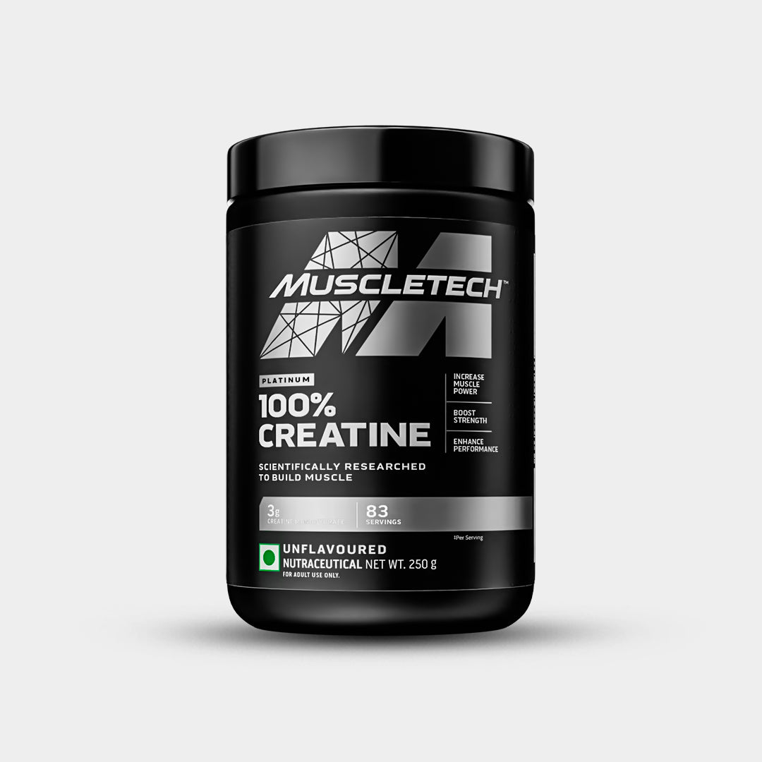 MuscleTech Platinum 100% Creatine | 250gm | Unflavoured