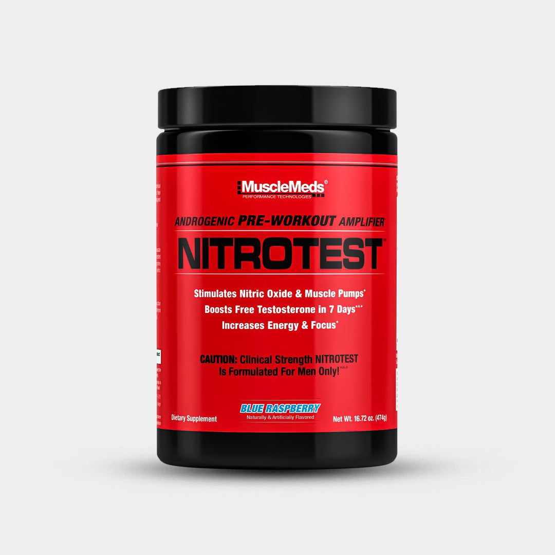 MuscleMeds NitroTest 2-in-1 Pre-workout + Test Booster