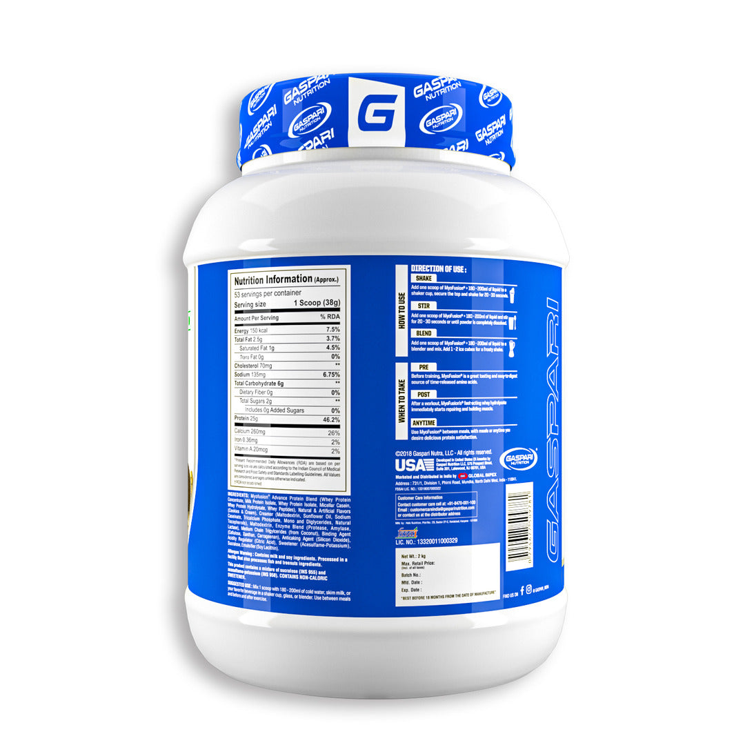 Gaspari Nutrition Myofusion | 2kg