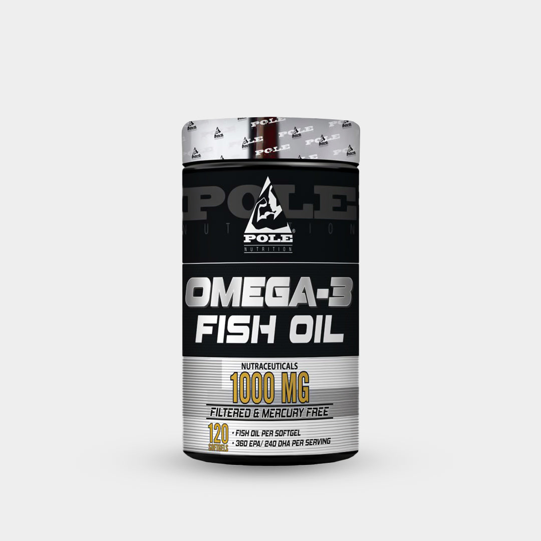 Pole Nutrition Omega-3 Fish Oil 1000mg, 120 Softgels