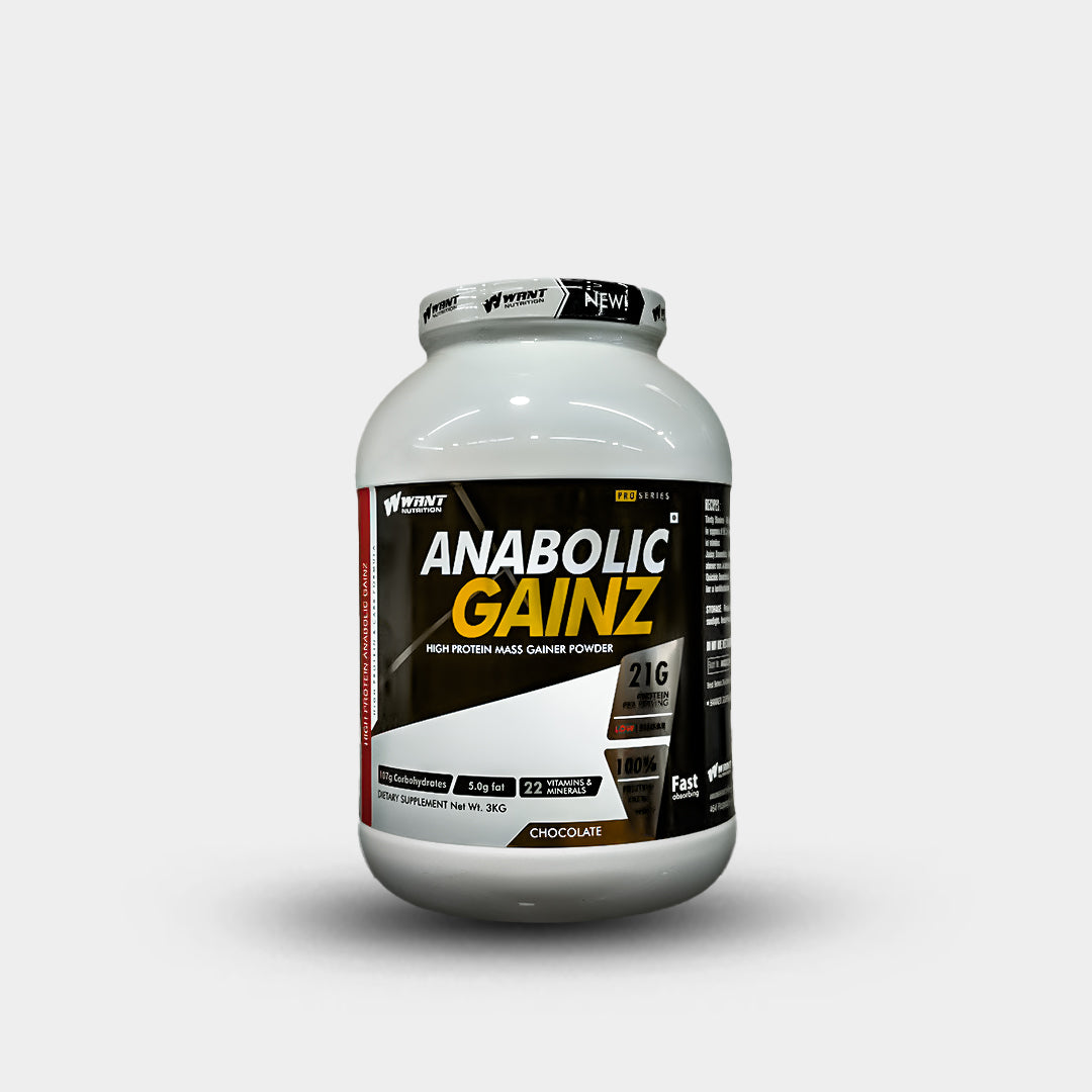 Want Nutrition Anabolic Gainz | 3kg