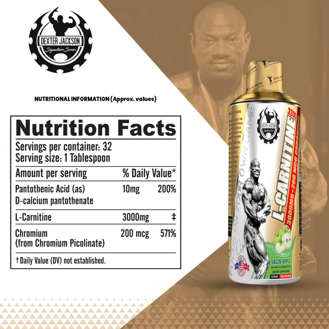 Dexter Jackson Signature Series L-CARNITINE 3200