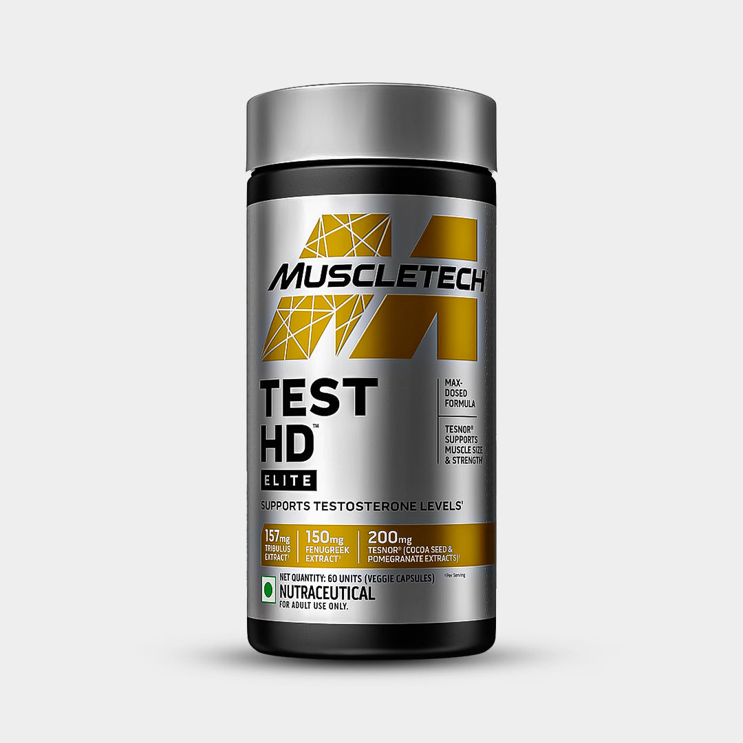 MuscleTech Test HD Elite, 60 Veggie Capsules