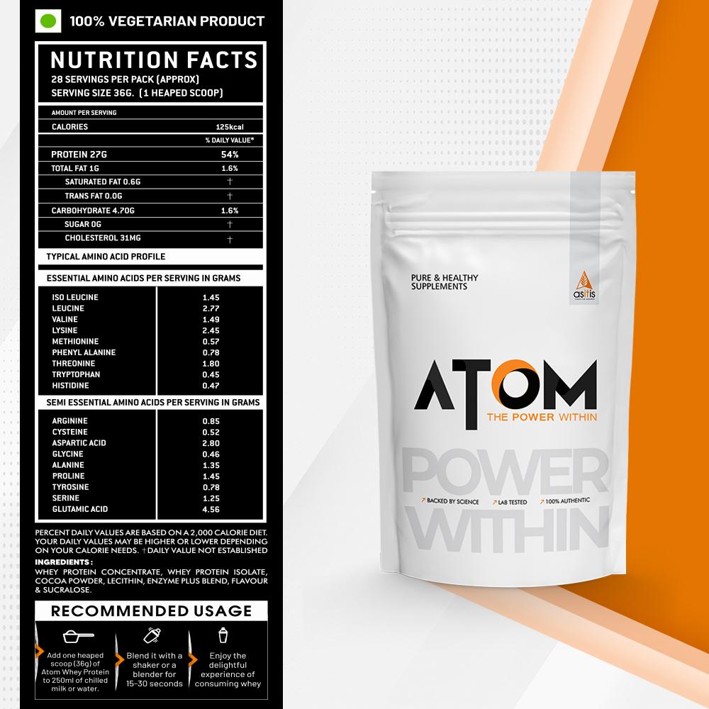 Asitis Atom Whey with Digestive Enzymes