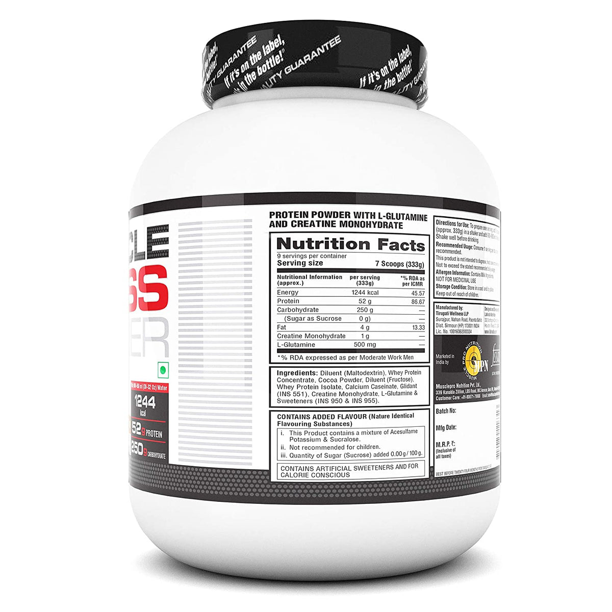 Labrada Muscle Mass Gainer | 3kg