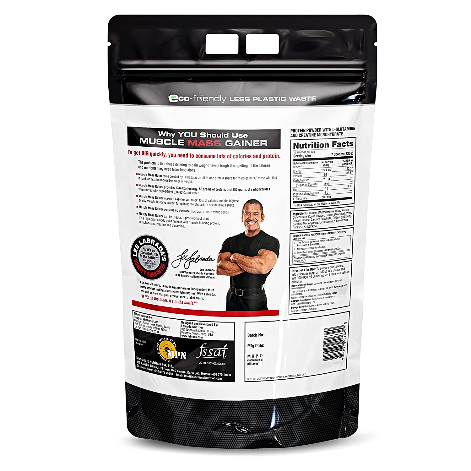 Labrada Muscle Mass Gainer | 5kg