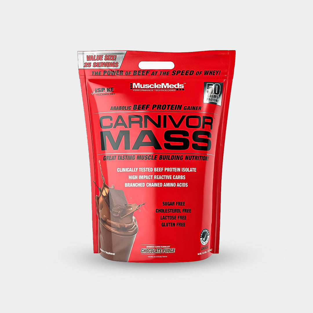 MuscleMeds Carnivor Mass Anabolic Beef Protein Gainer | 10.7lbs