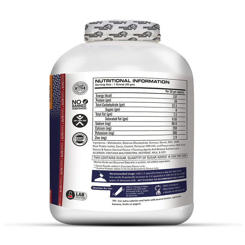 Muscle Garage Andro Mass | 6lbs