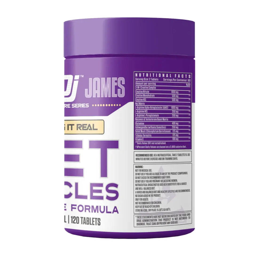 Dennis James Signature Series Get Muscles | 120 tablets