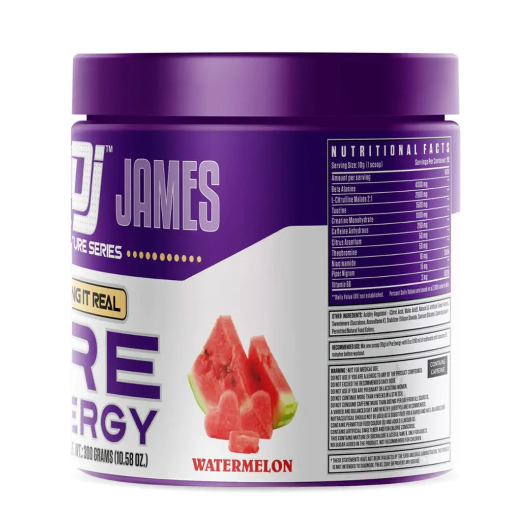 Dennis James Signature Series Pre Energy Pre Workout | 30 servings