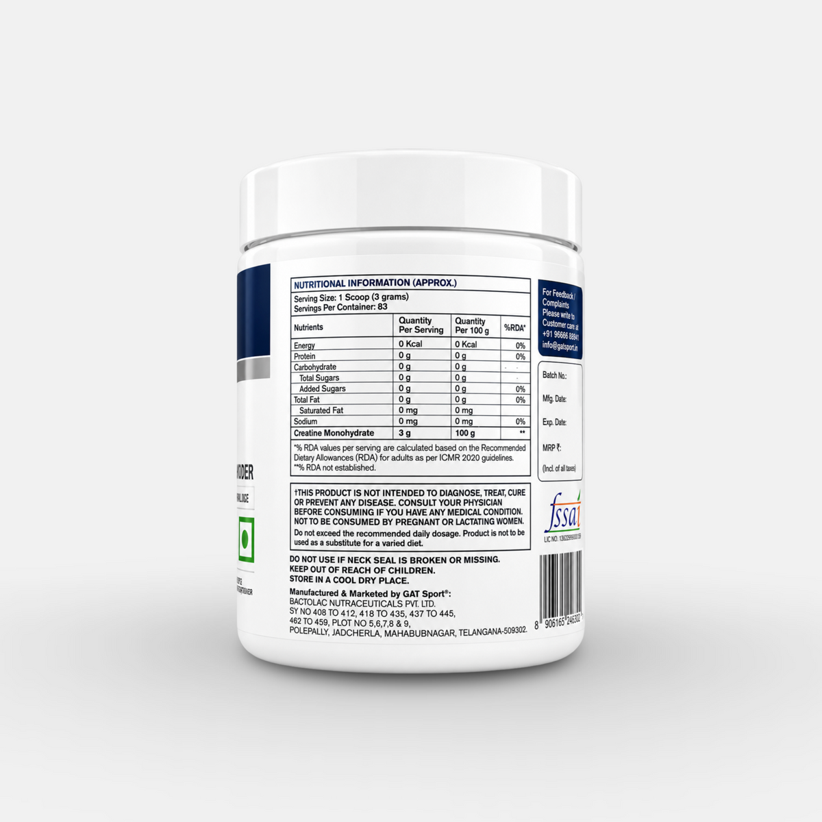 GAT Sport Creatine | 250g