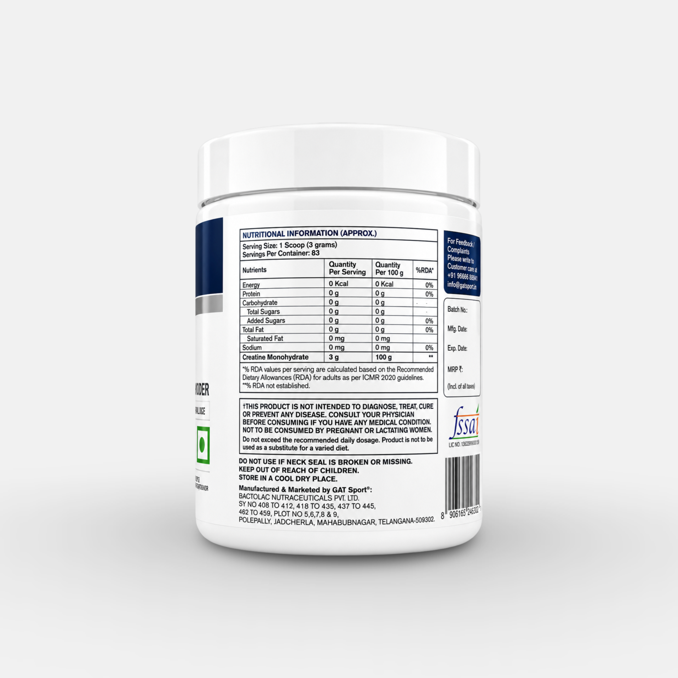 GAT Sport Creatine | 250g
