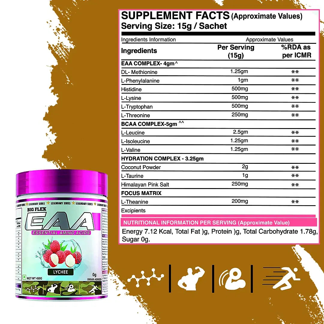 Bigflex EAA 450gms | 30 servings