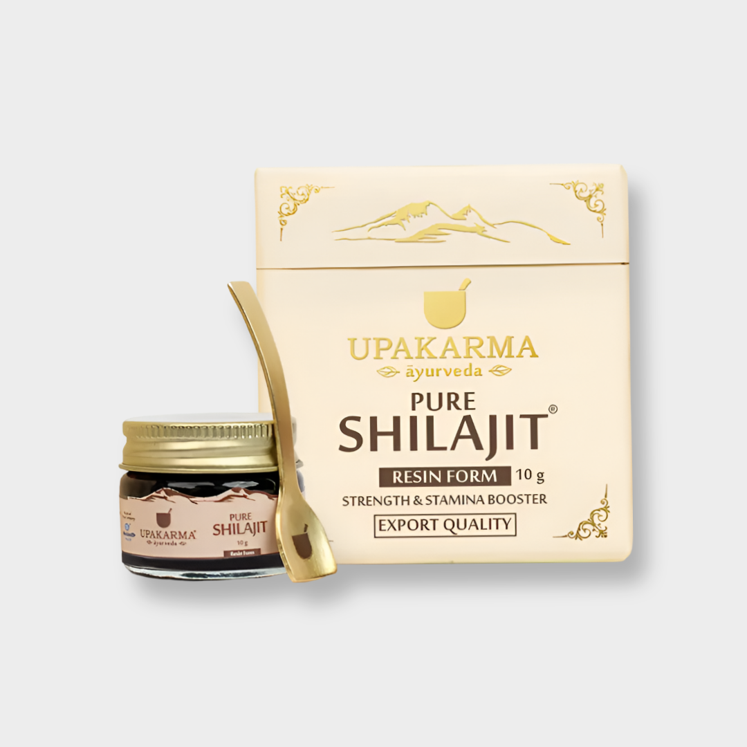 Upakarma Ayurveda Pure Shilajit Resin Form – Natural Strength & Stamina Booster