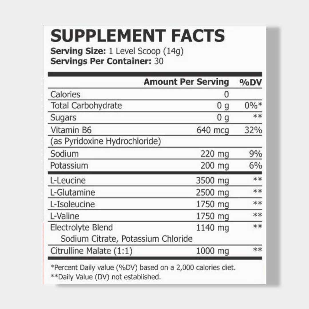 Pole Nutrition BCAA STROKE | 30 Servings