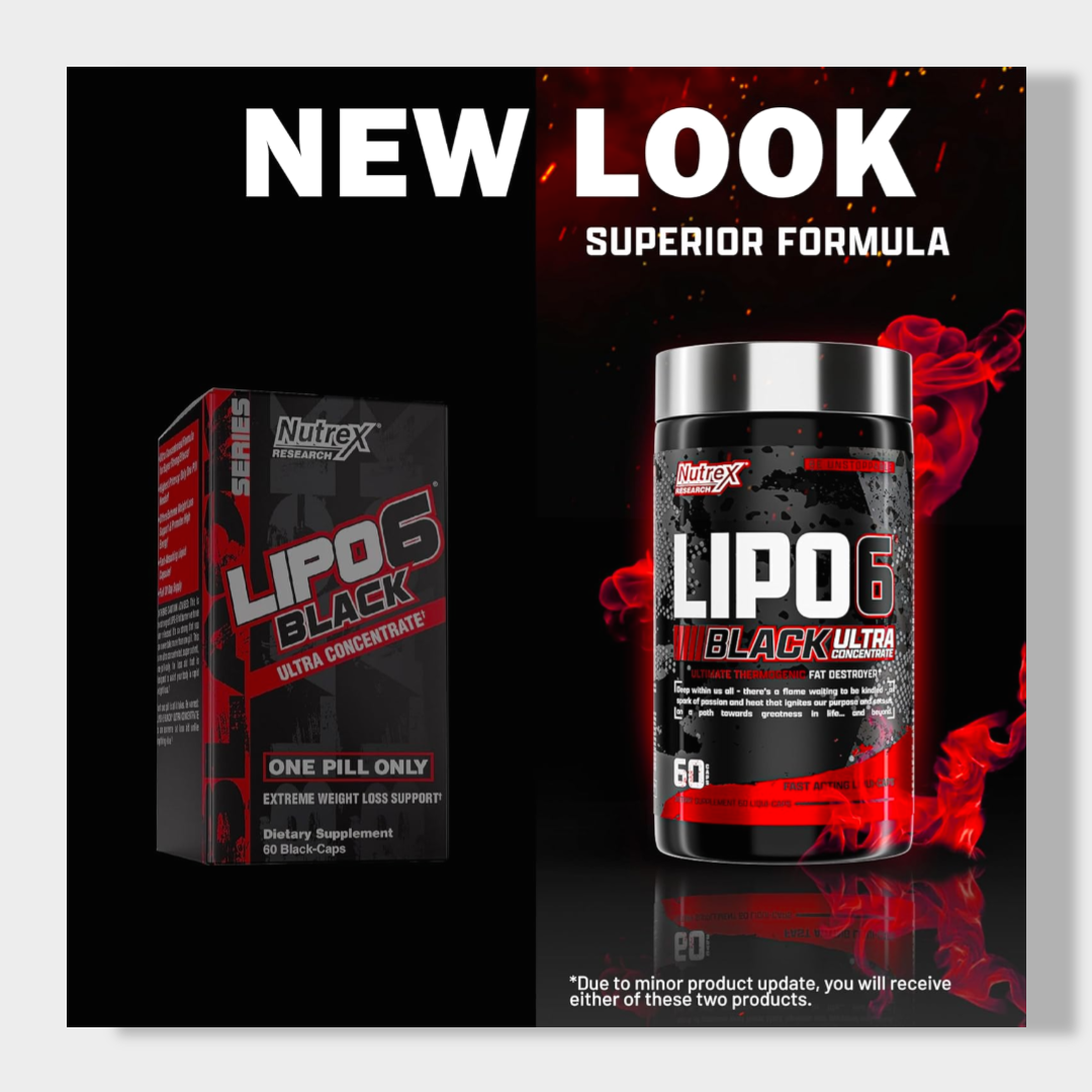 Nutrex Research Lipo-6 Black Ultra Concentrate | 60 Caps