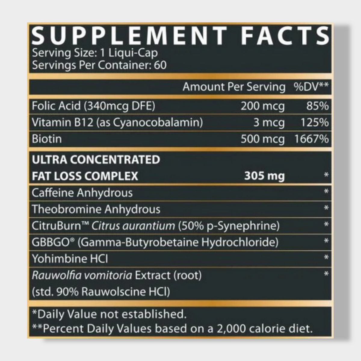 Nutrex Research Lipo-6 Black Hers Ultra Concentrate | Weight Loss Pills for Women