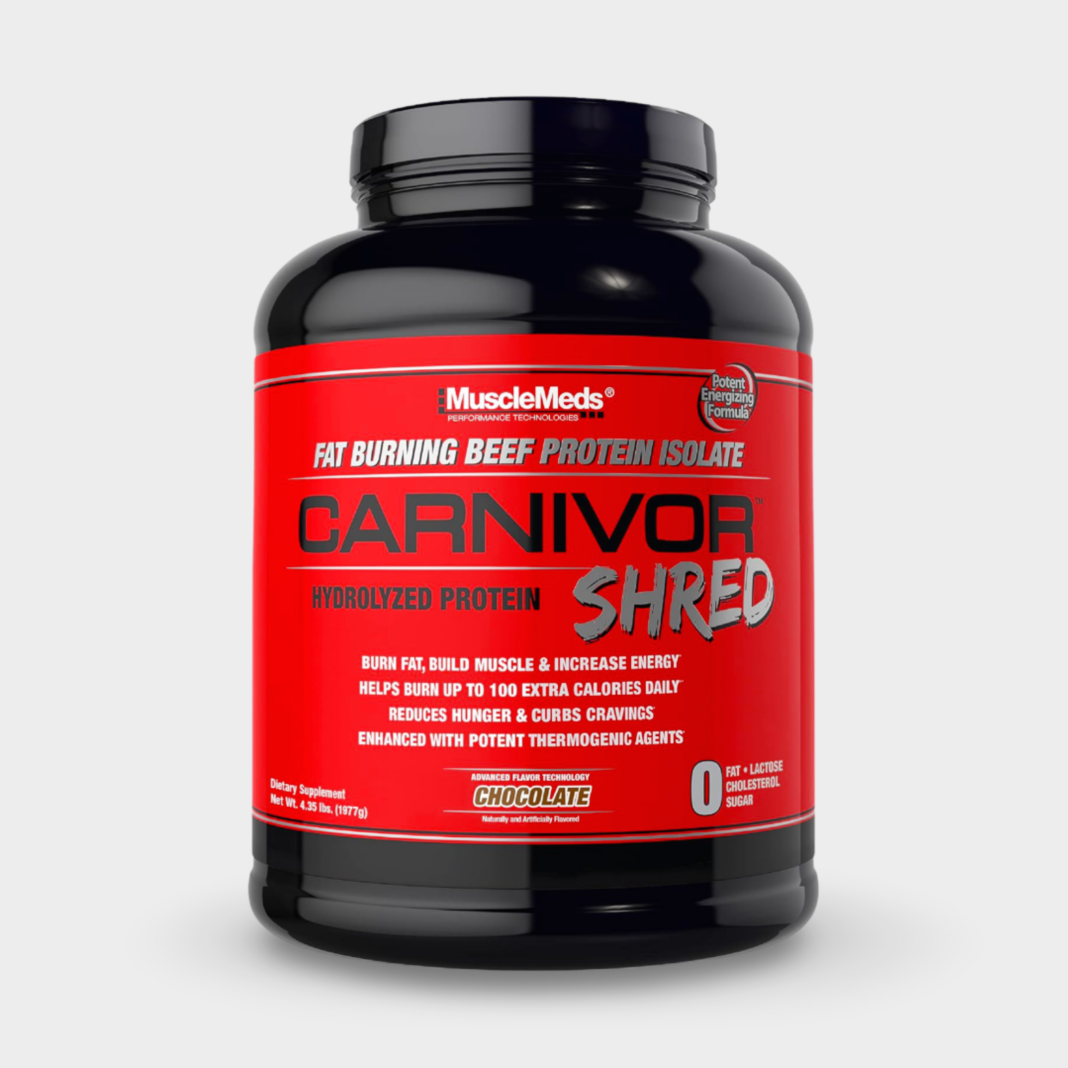 MuscleMeds Carnivor Shred Fat Burning Hydrolized Beef Protein Isolate