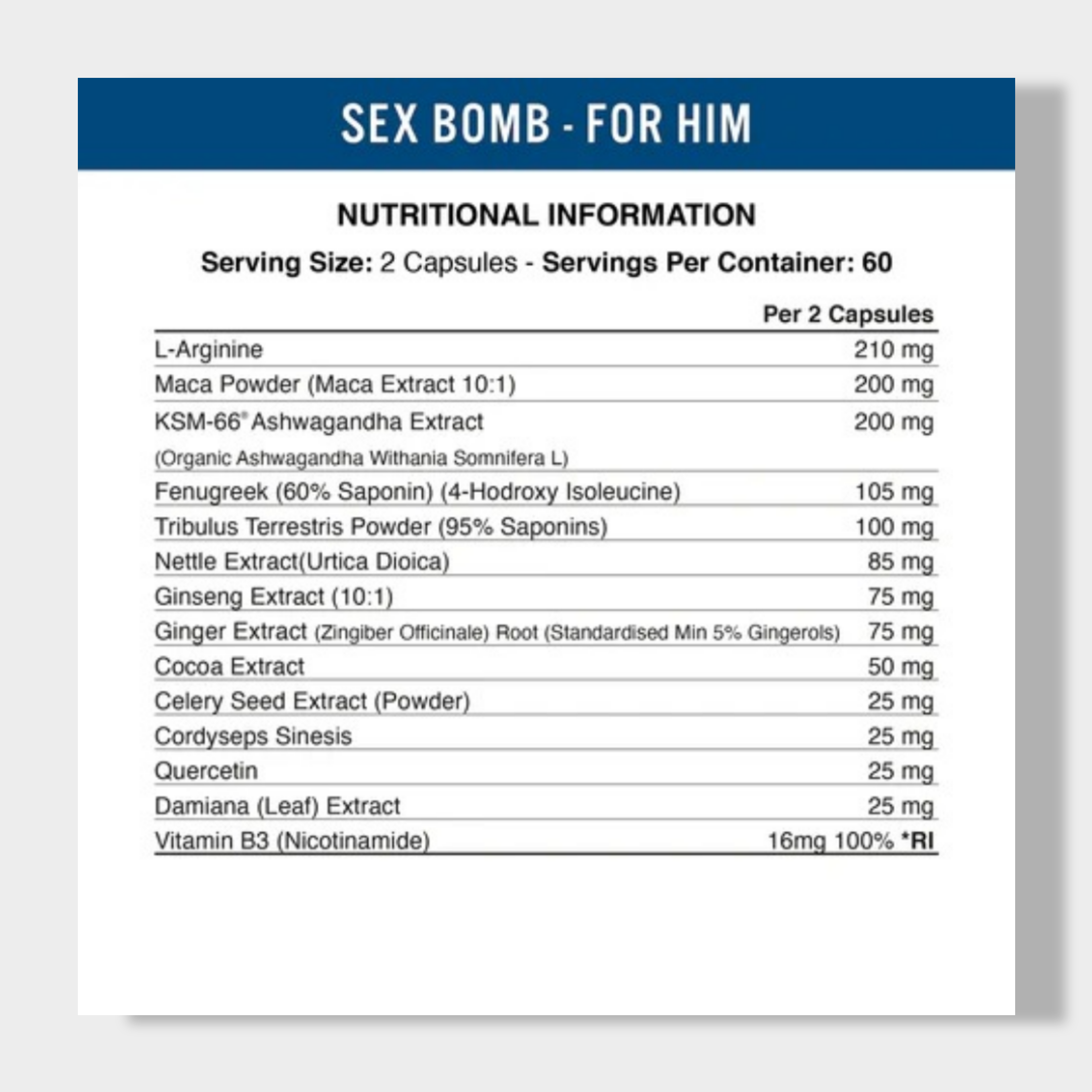 Applied Nutrition Sex Bomb