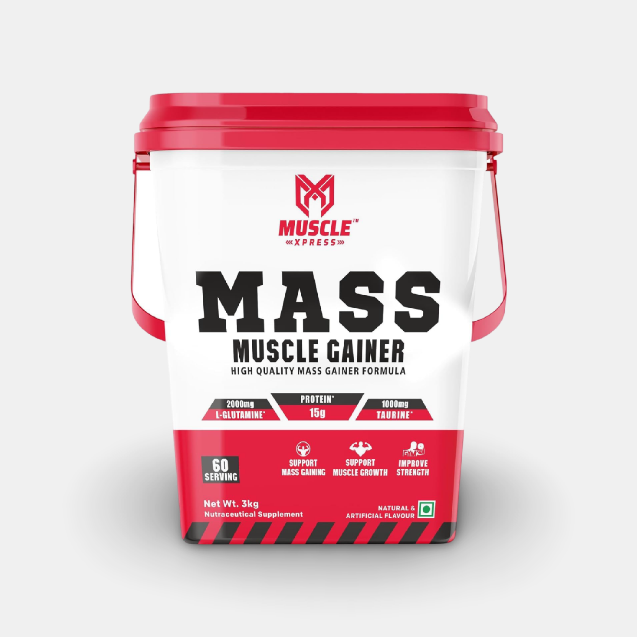 Muscle Xpress Mass Muscle Gainer | 3kg | 60 servings