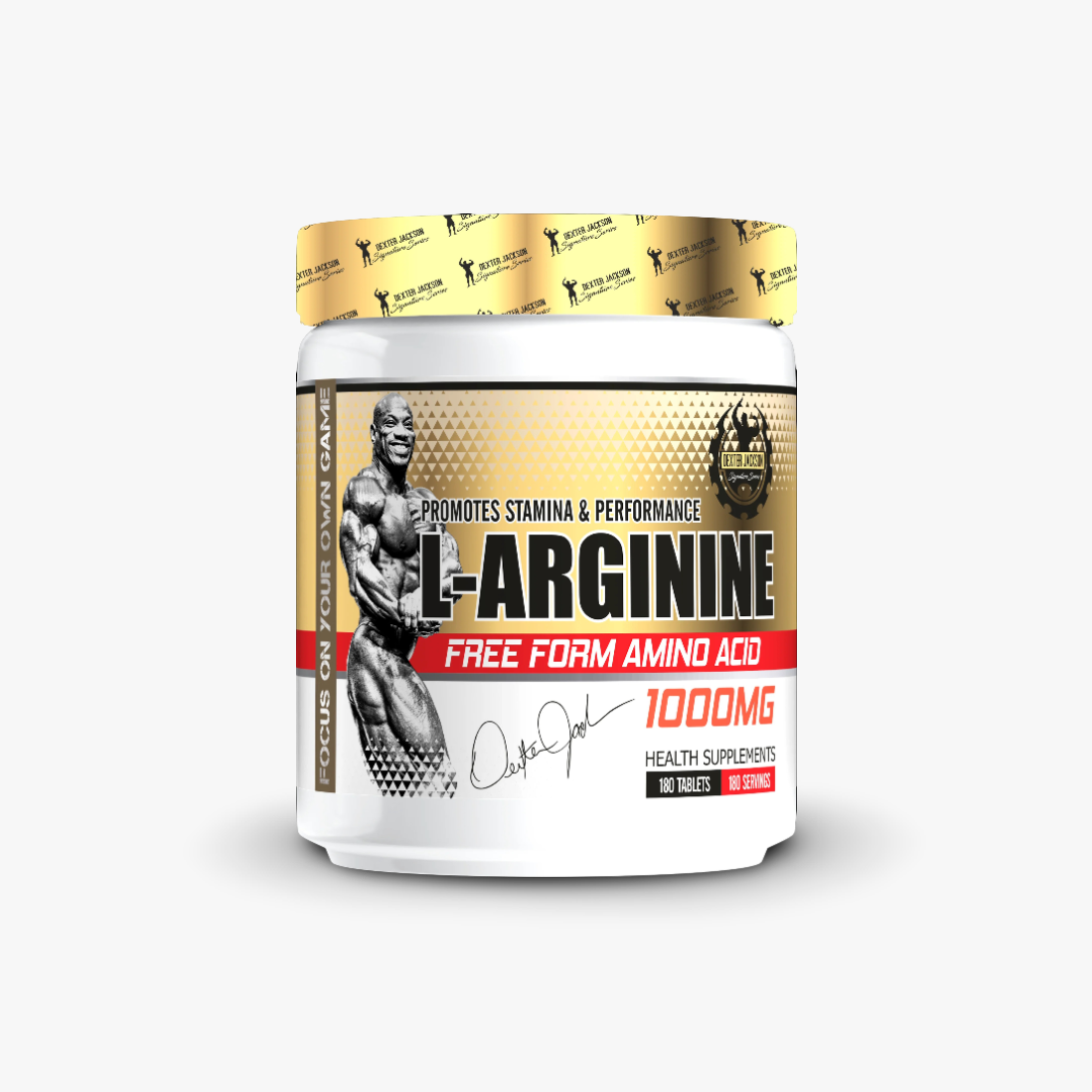 Dexter Jackson Arginine 1000mg, 180 Tablets