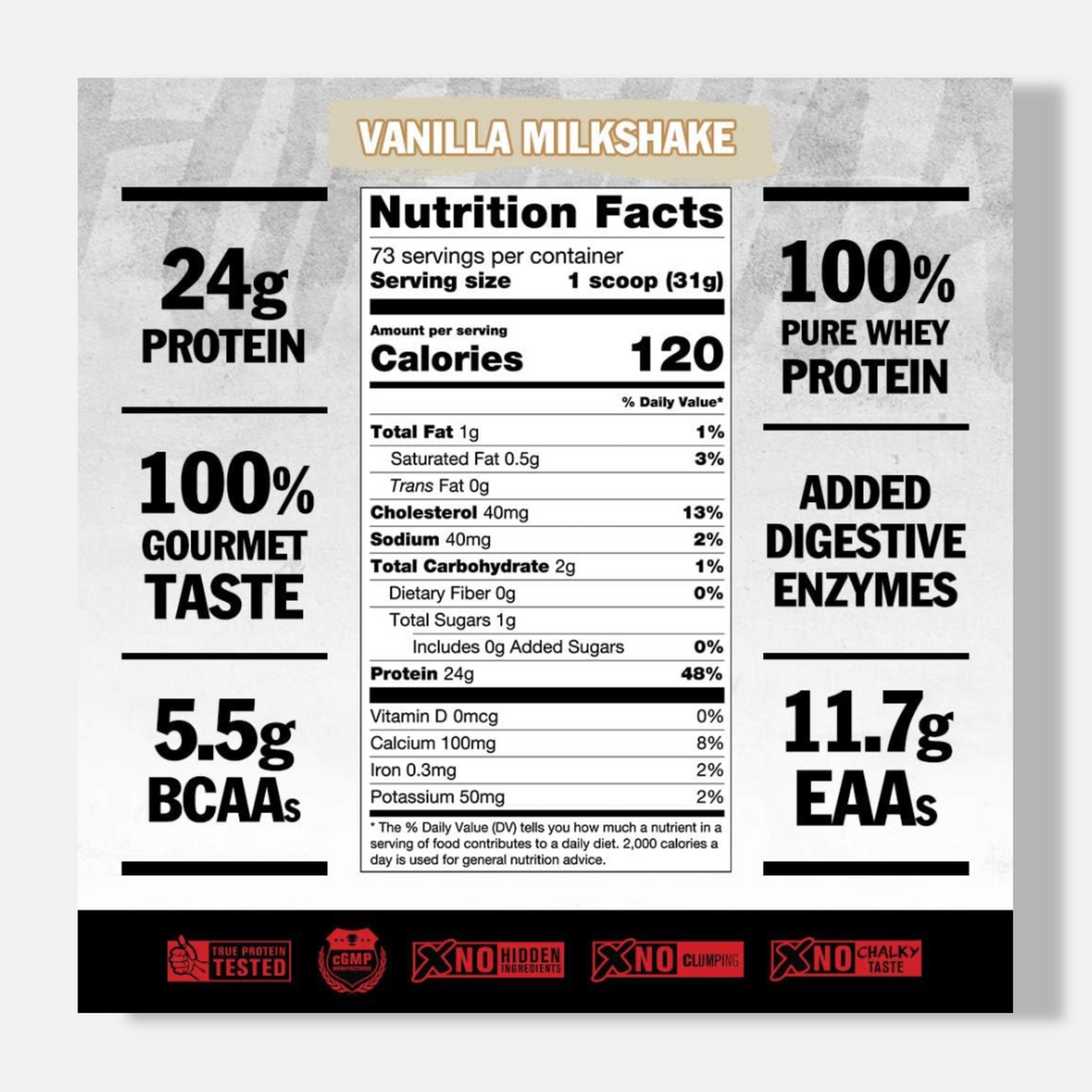 Mutant Pro Triple Whey Blend | 5lbs