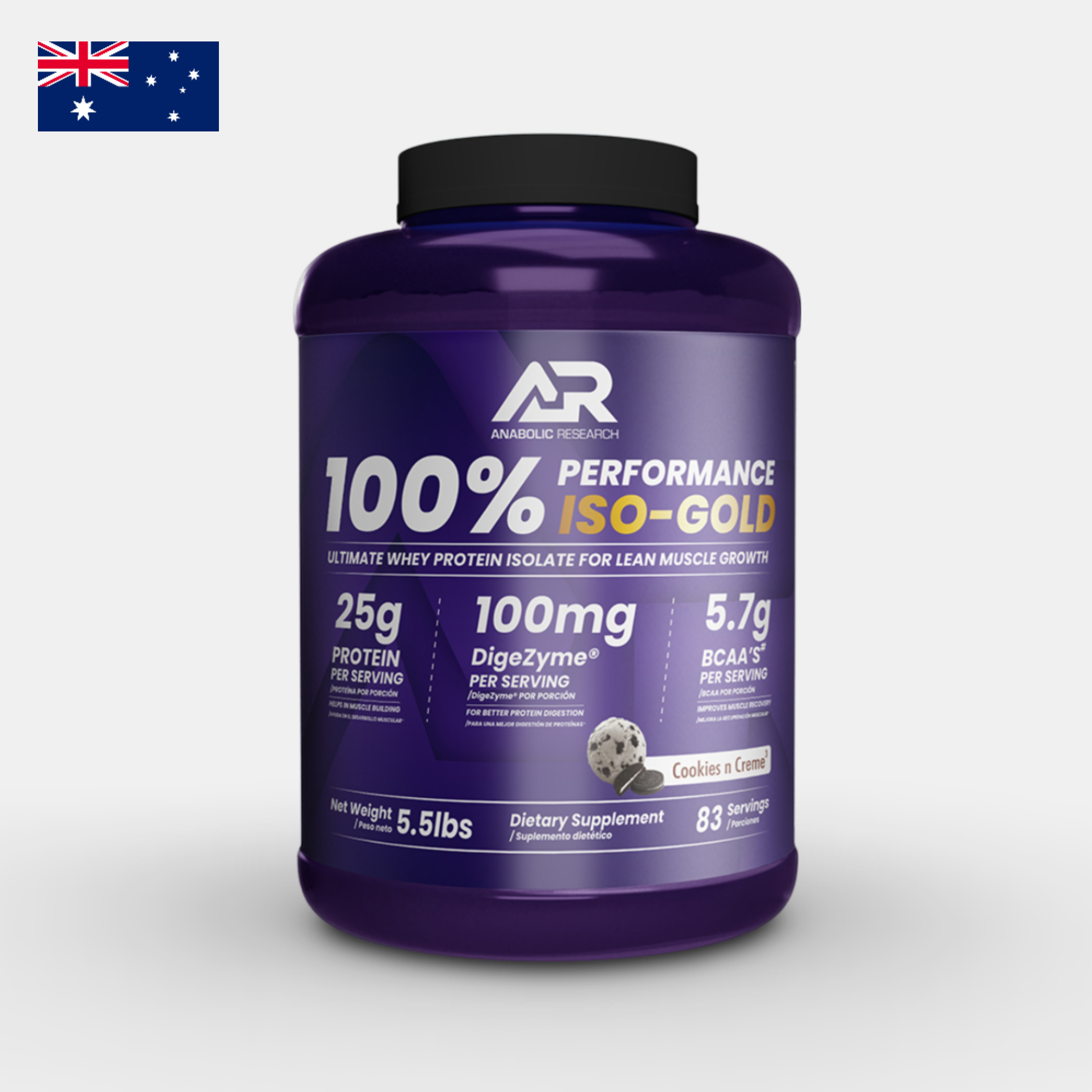 Anabolic Research 100% ISO Gold | 5.5 Lbs