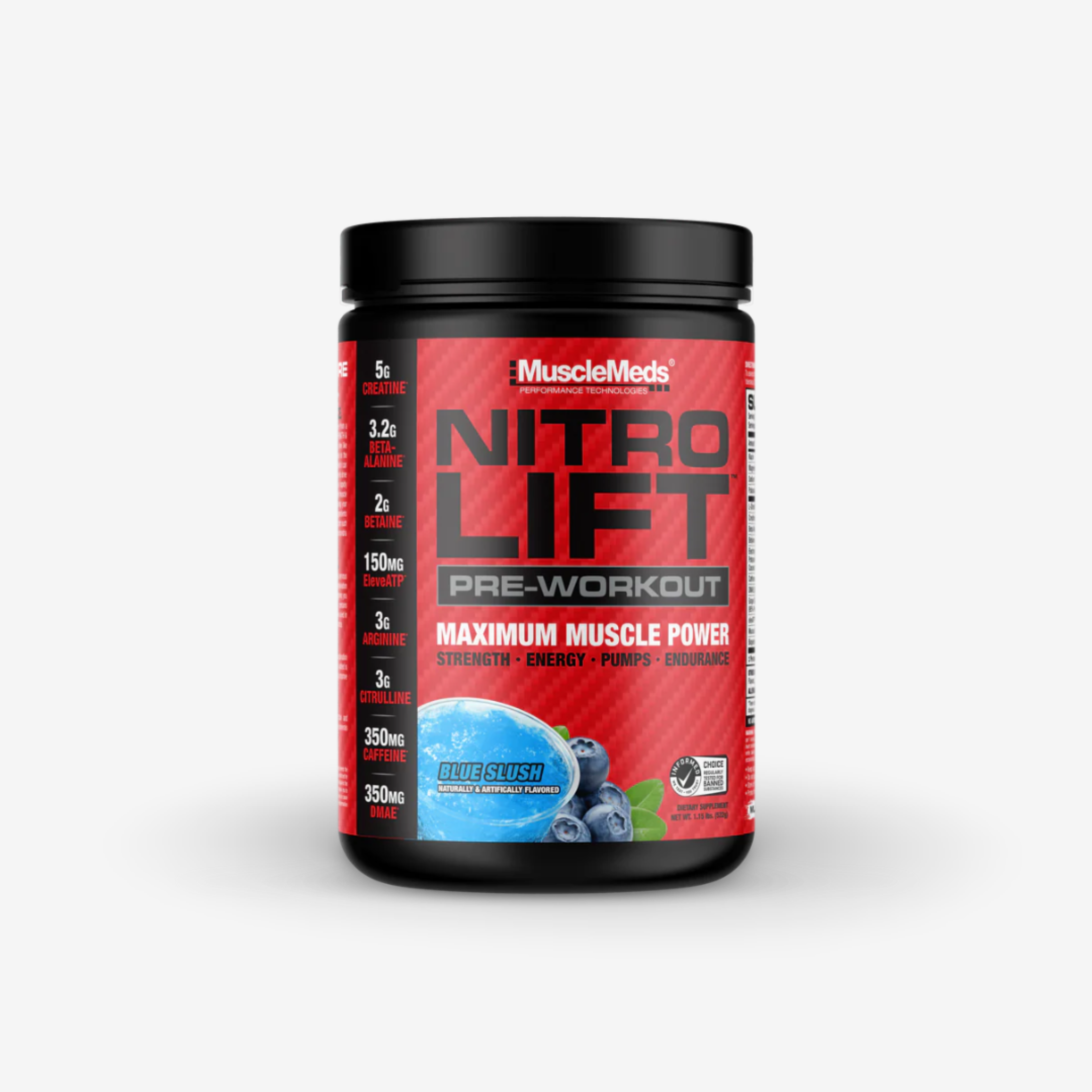 MuscleMeds NitroLift Pre-Workout | 40 servings