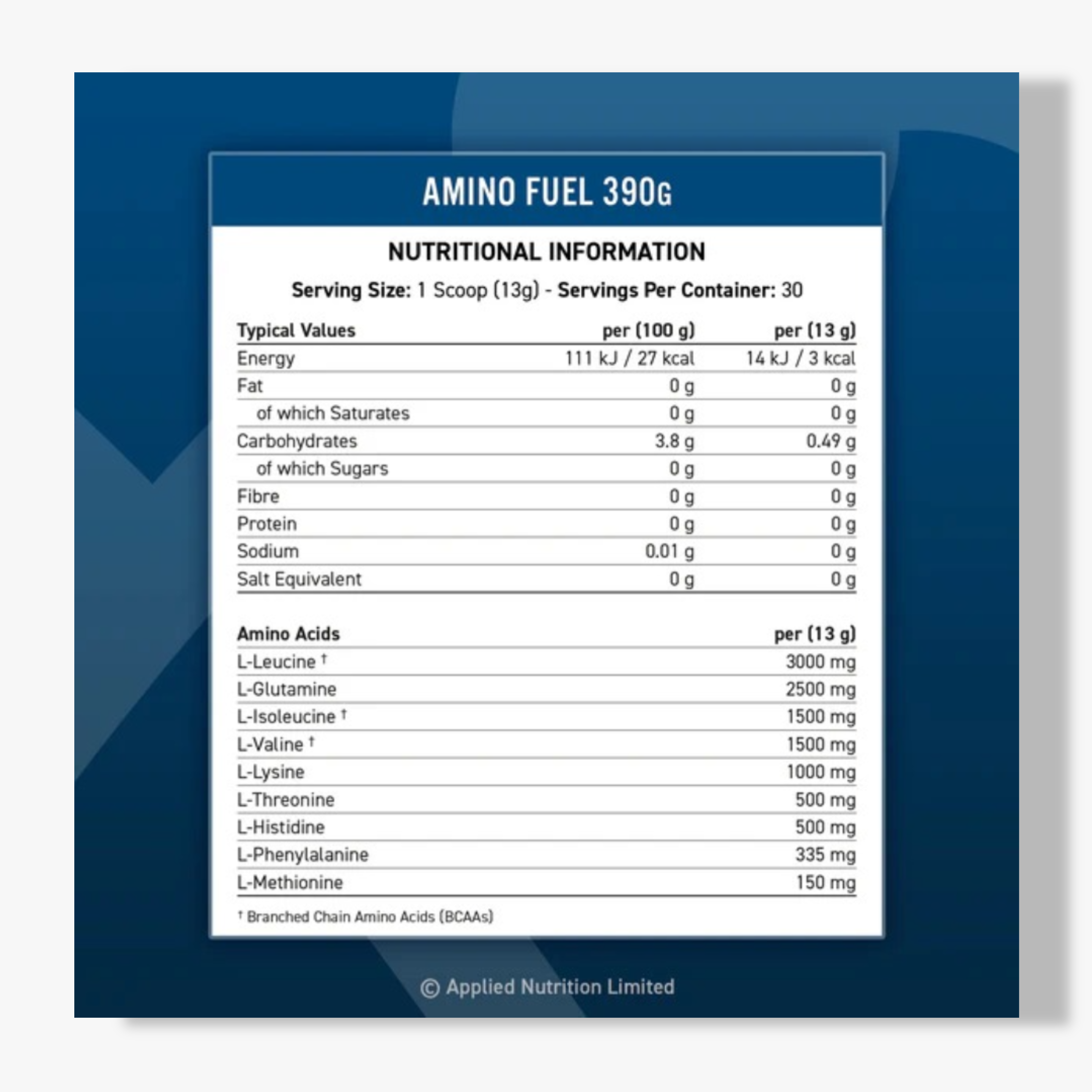 Applied Nutrition Amino Fuel Ultimate EAA