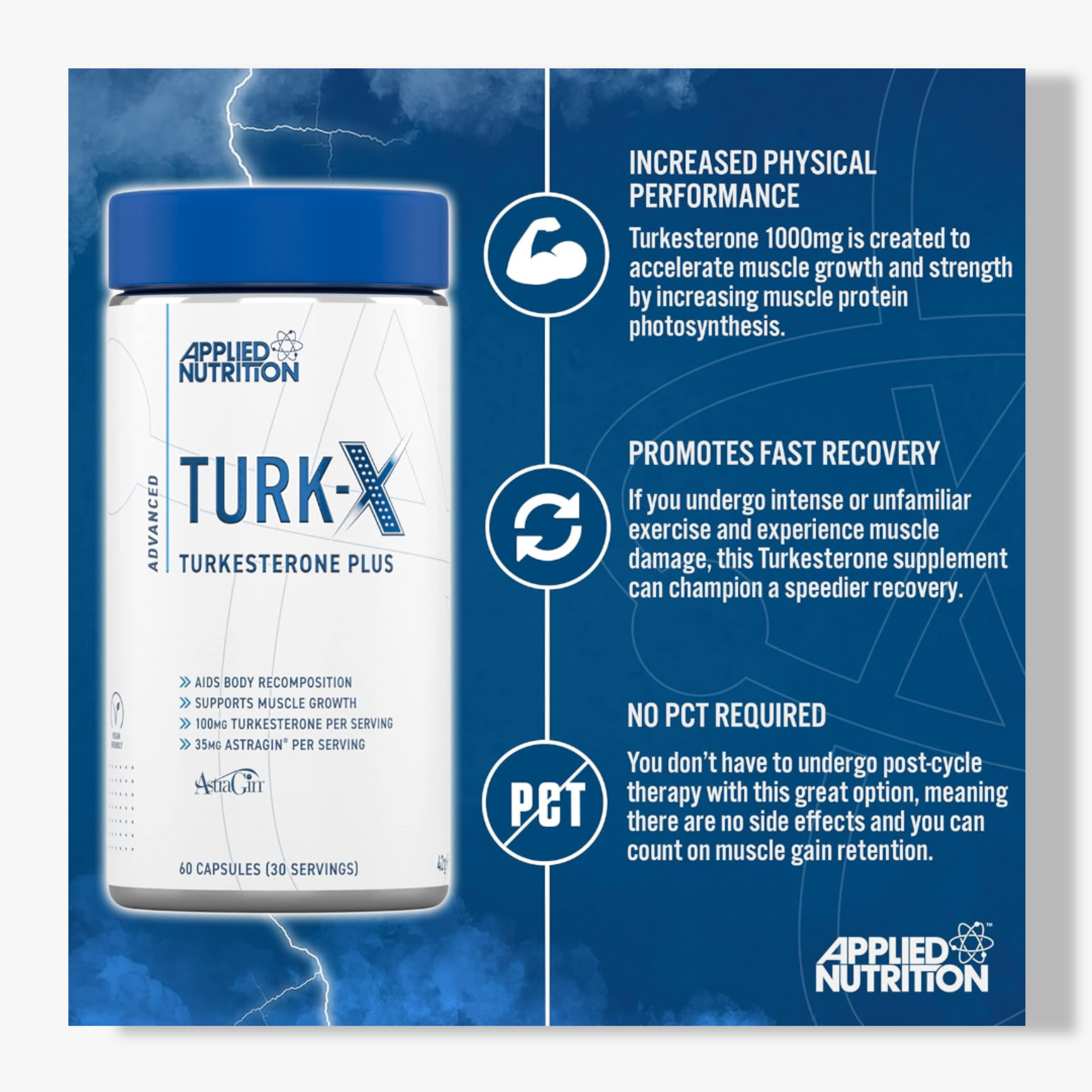 Applied Nutrition Turk-X Turkesterone Plus