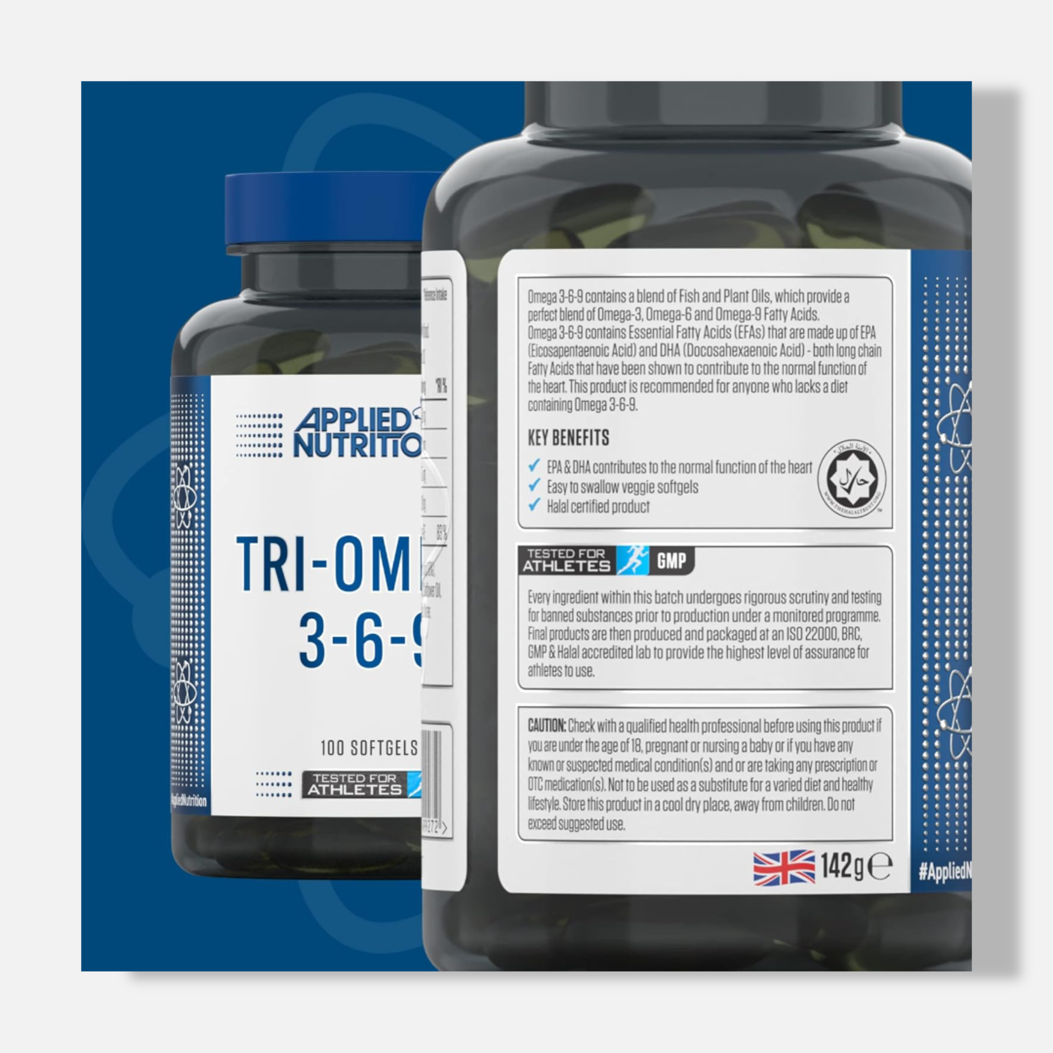 Applied Nutrition Tri-Omega 3 6 9