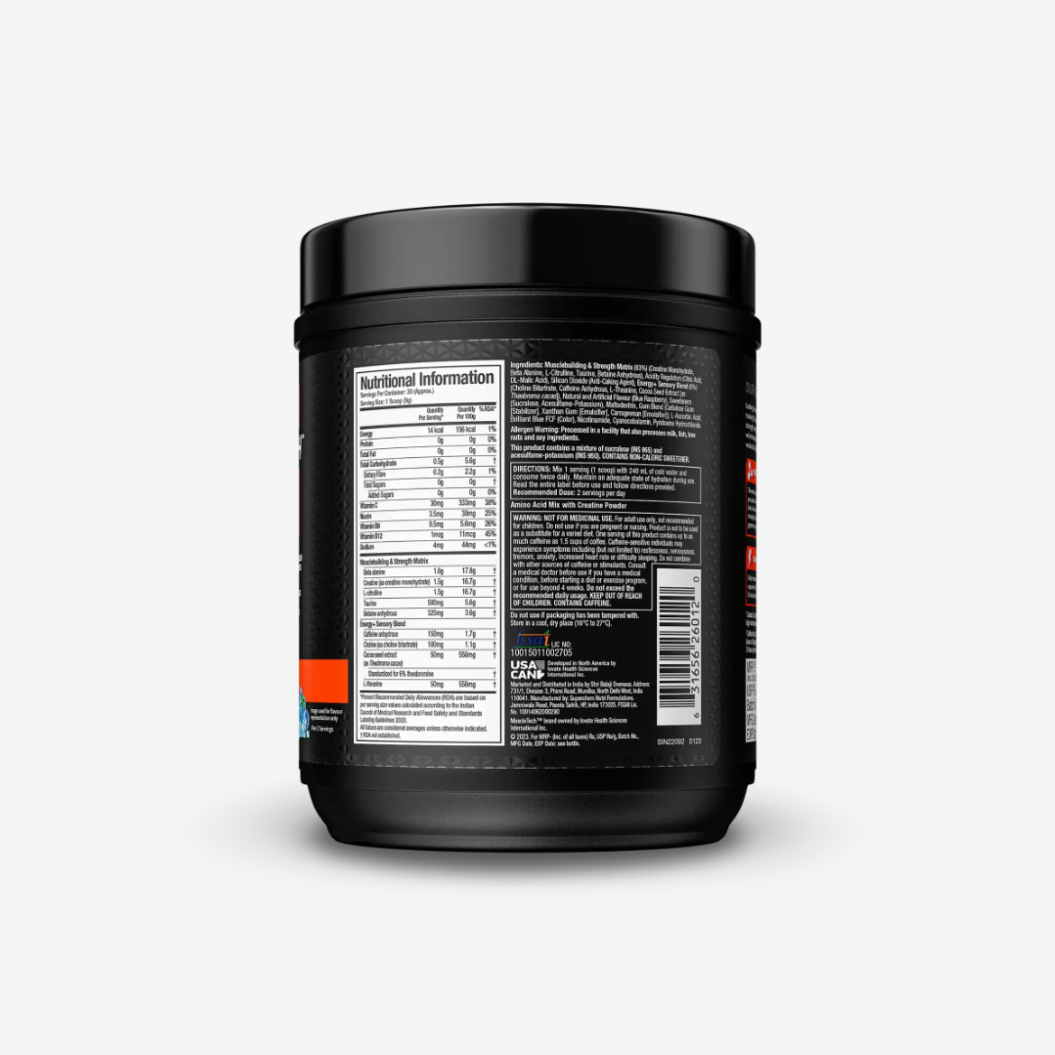 MuscleTech Vapor X5 | 270g