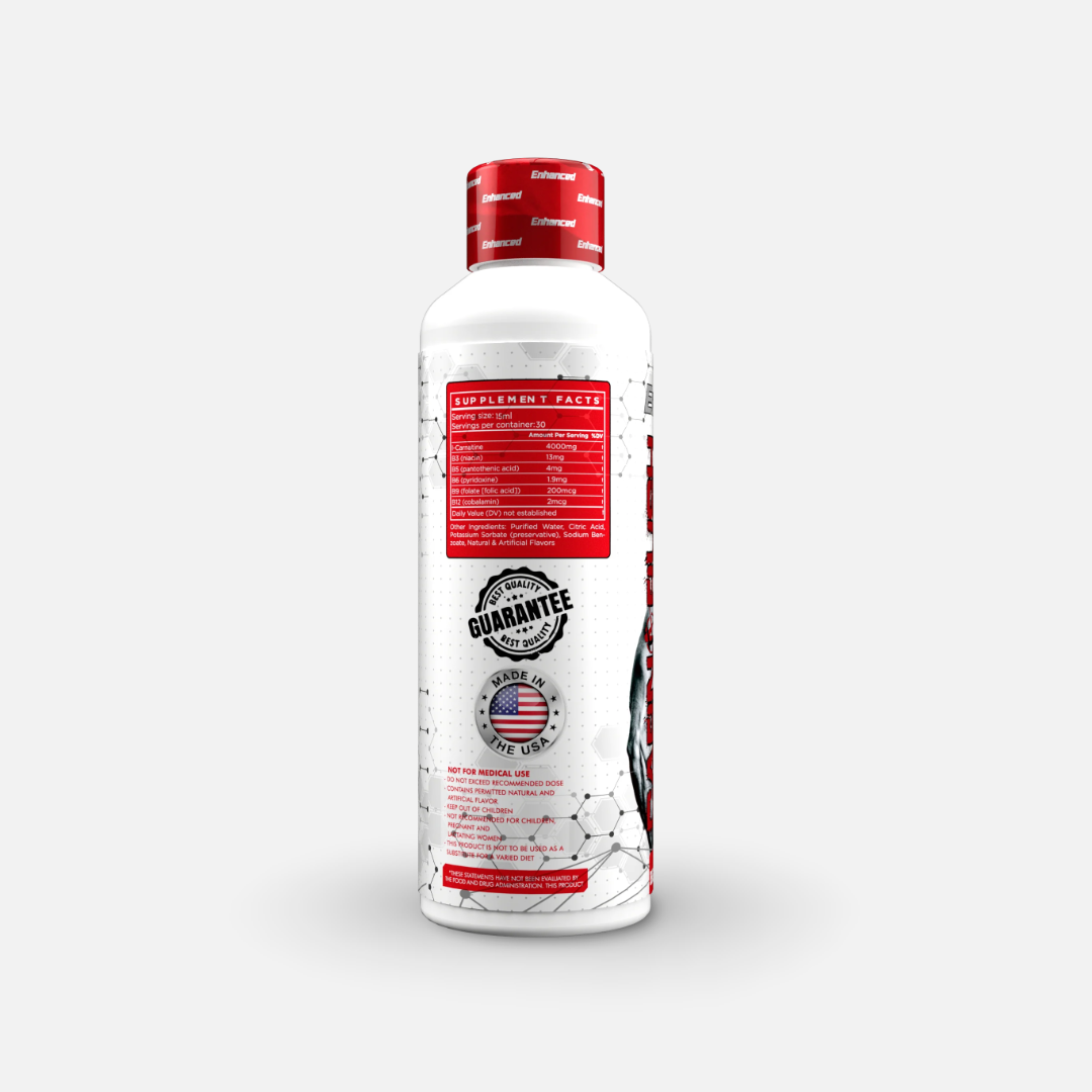 Enhanced Athlete Carn Rush Carnitine 4000 | 450ml