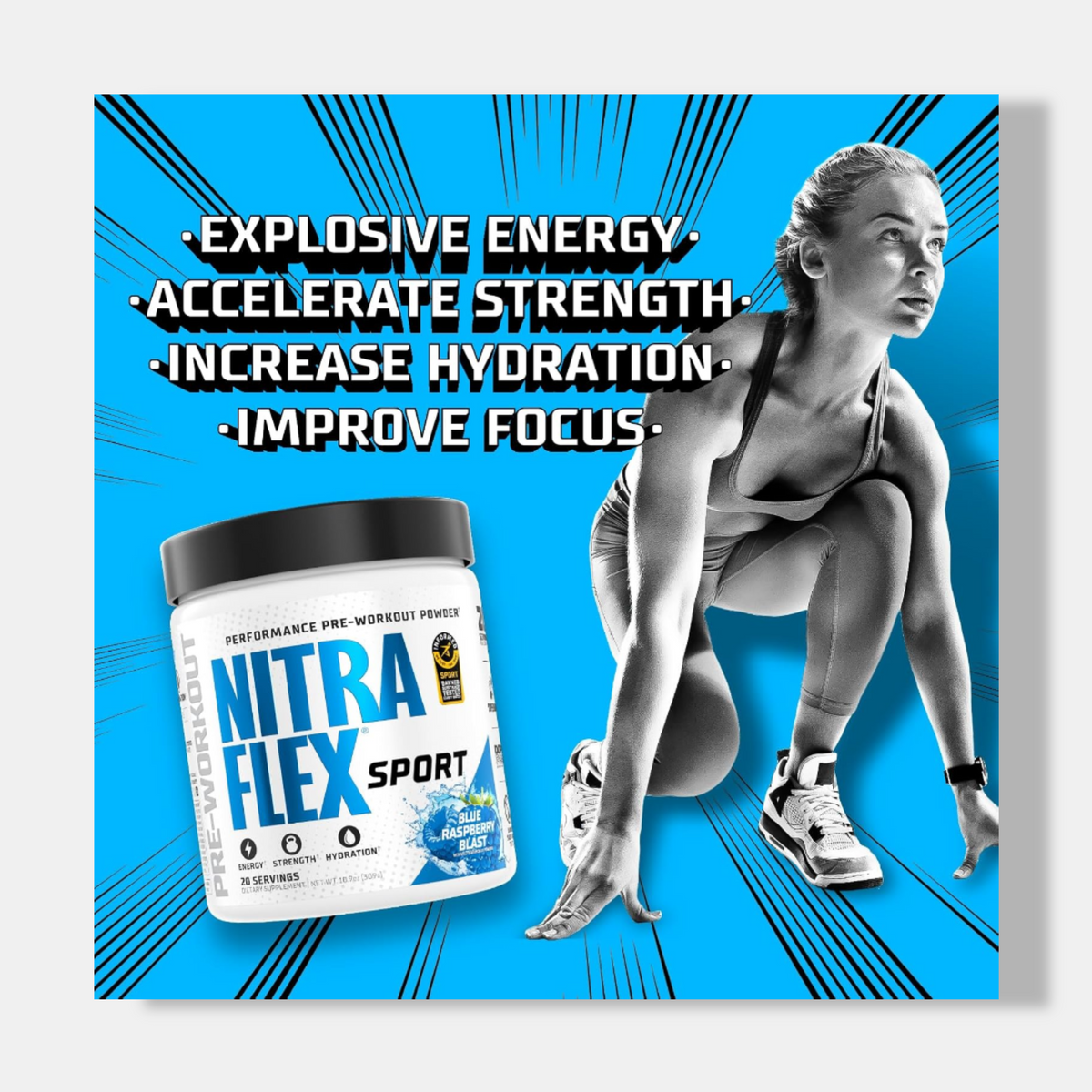 Nitraflex Extreme Sport Pre-Workout | 309g