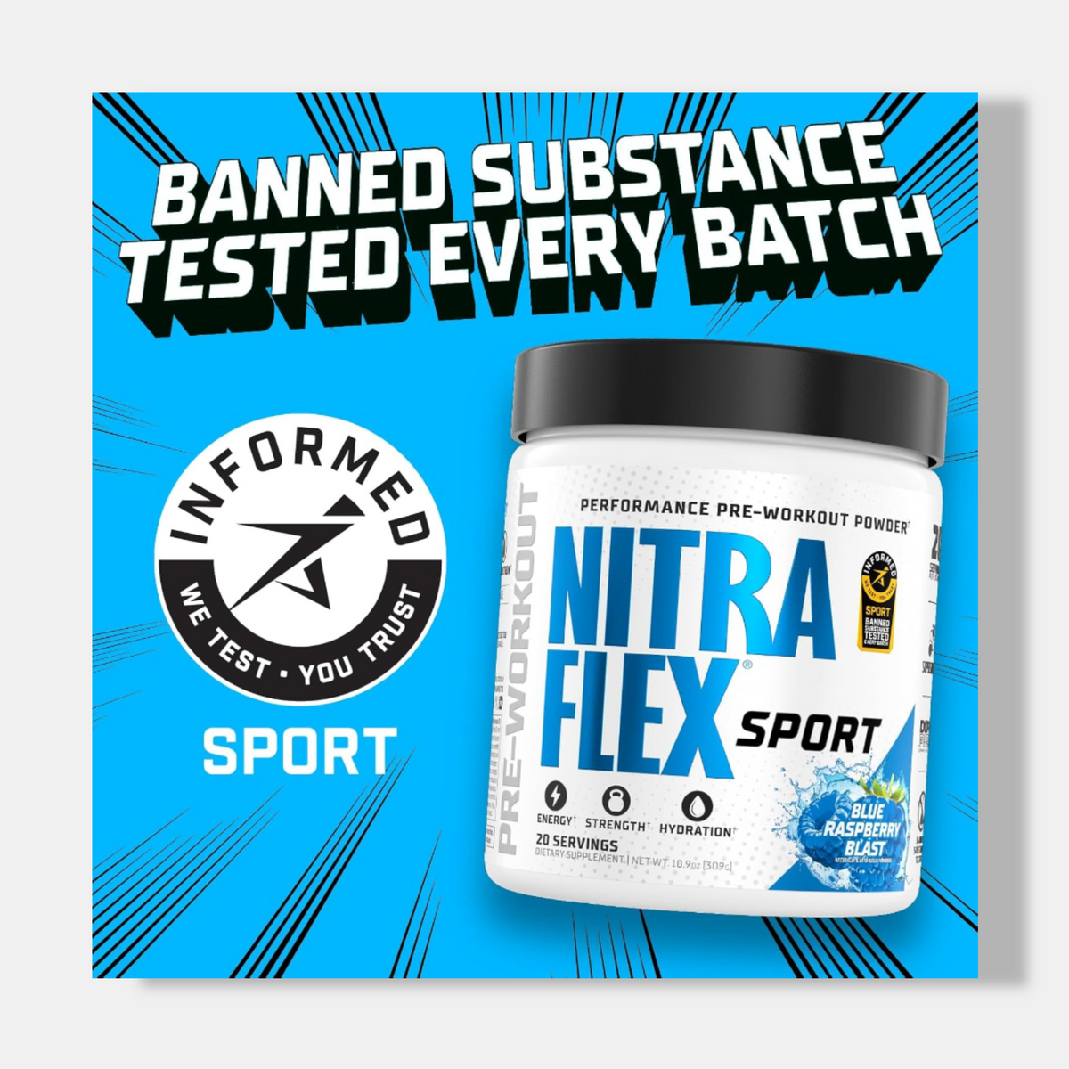 Nitraflex Extreme Sport Pre-Workout | 309g