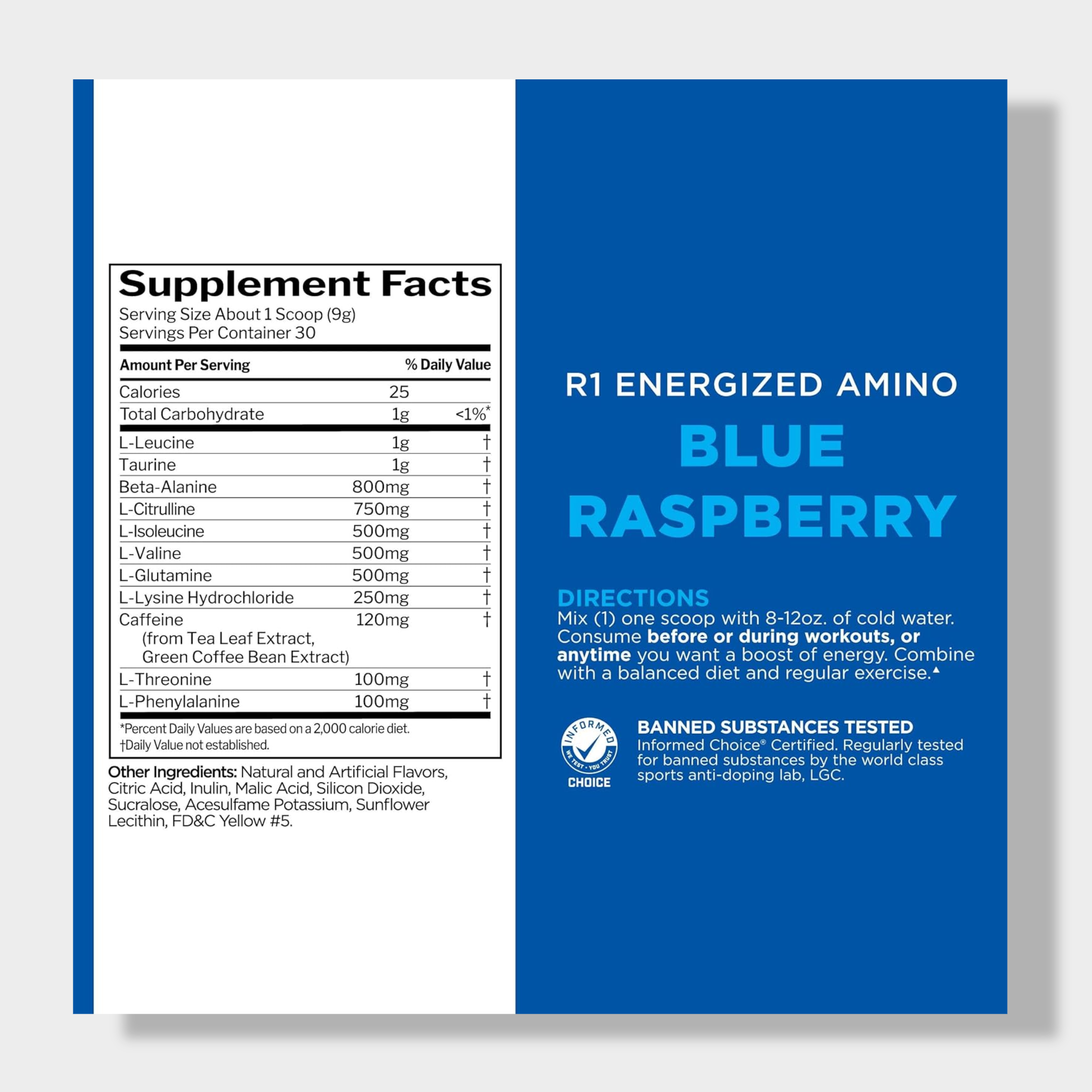 Rule 1 Energized Amino | 270g