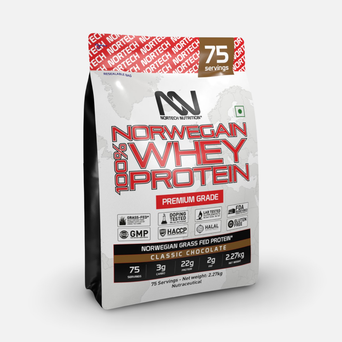 Nortech Nutrition 100% Whey Protein | 5lbs