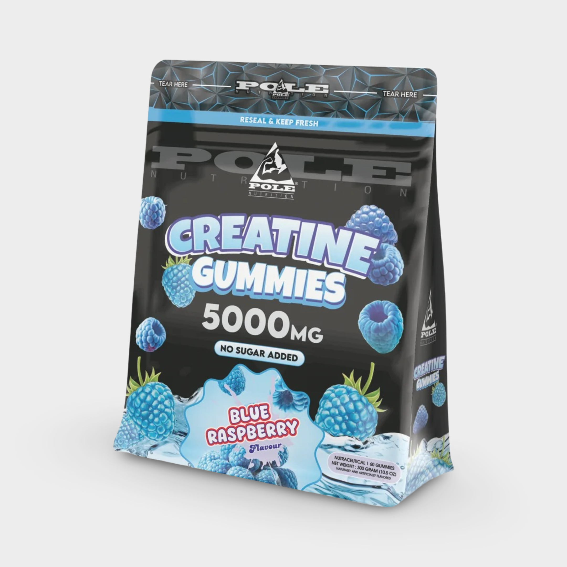 Pole Nutrition Creatine Gummies 5000mg | 300gm