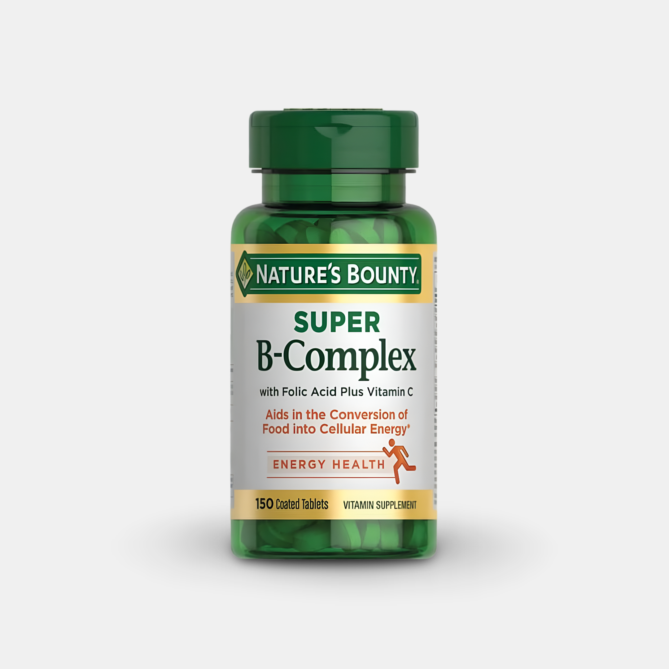 Nature's Bounty Super B Complex with Vitamin C & Folic Acid