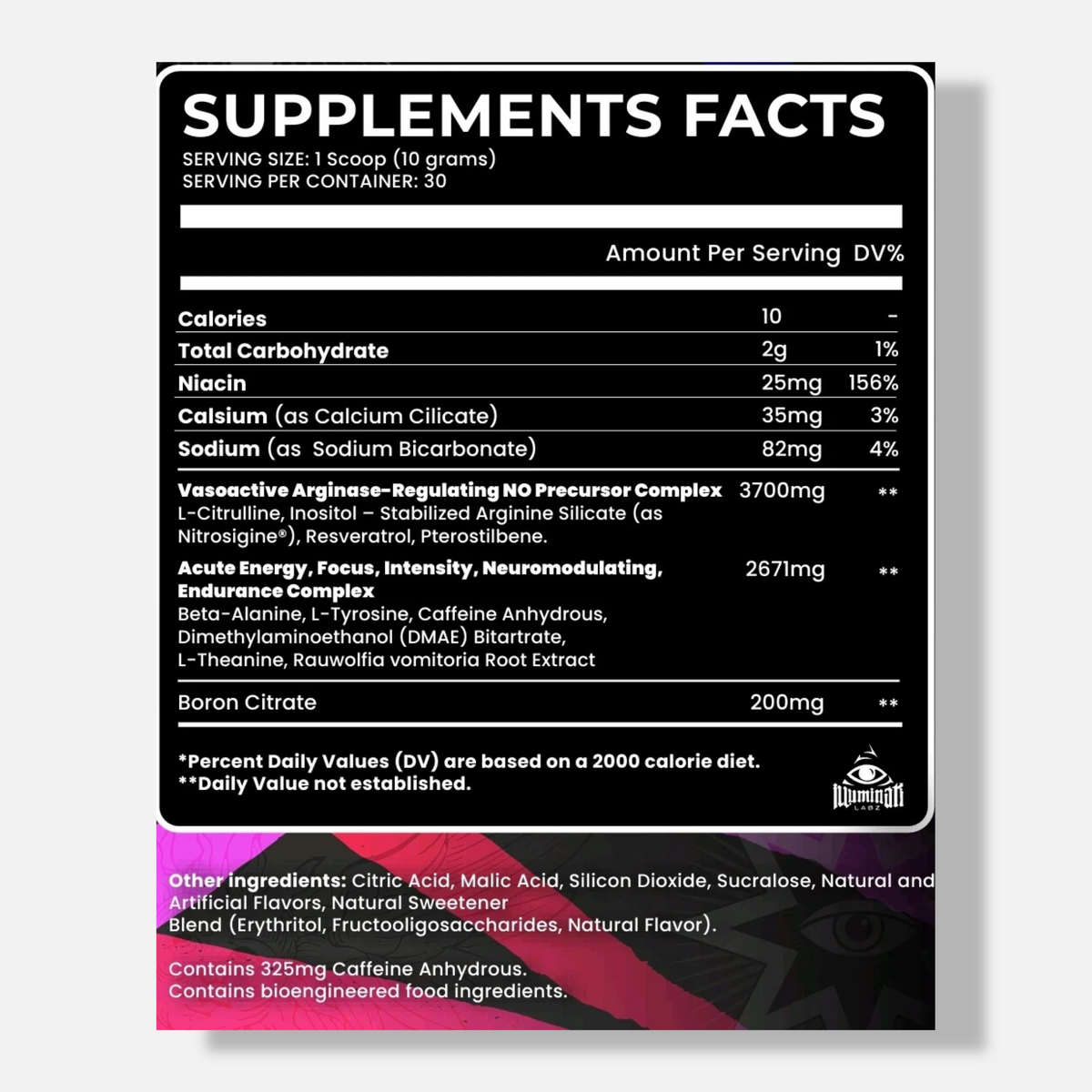 Illuminati Labz Hyperzone Pre-Workout | 300gm